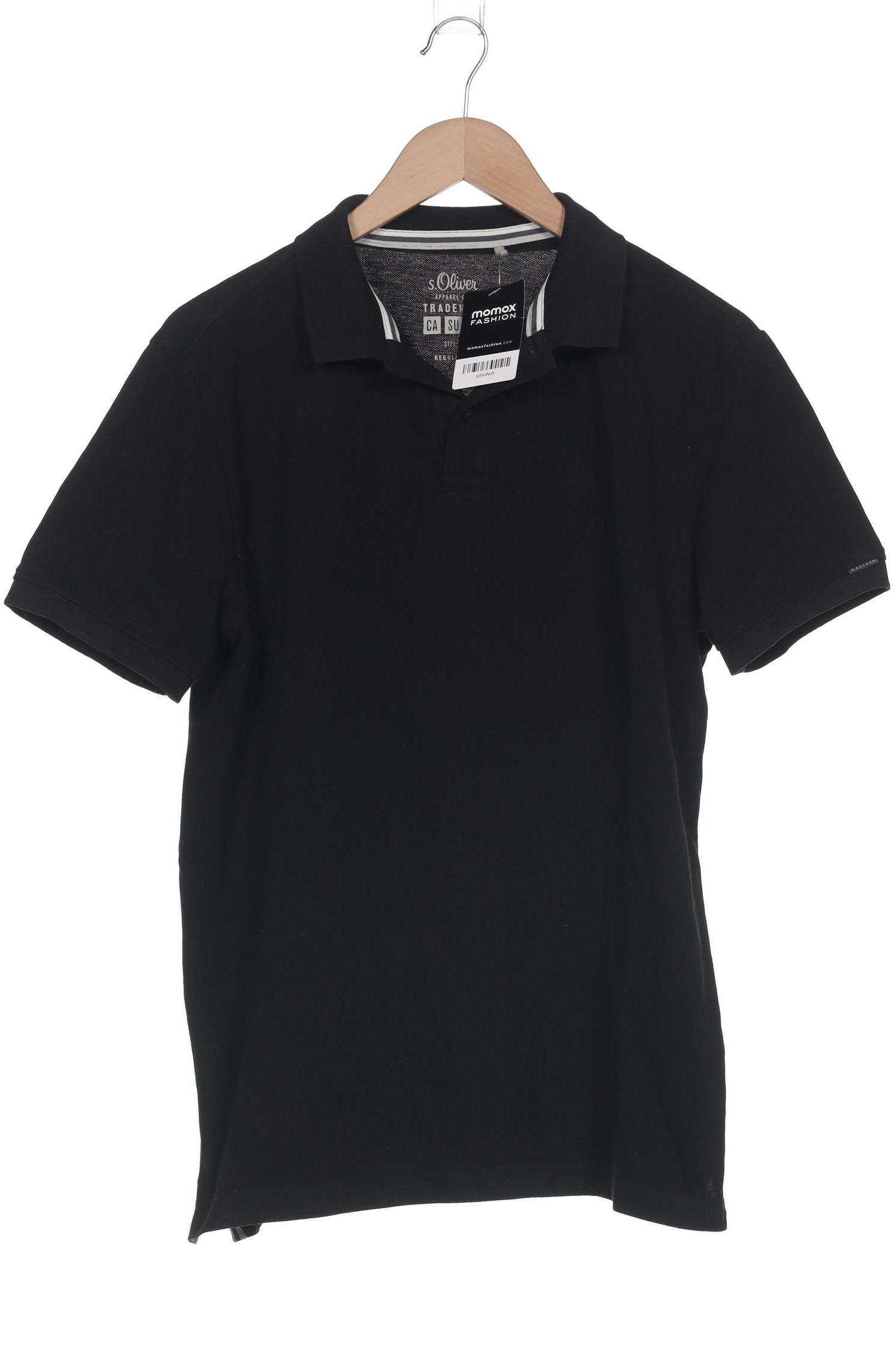 

s.Oliver Herren Poloshirt, schwarz, Gr. 52