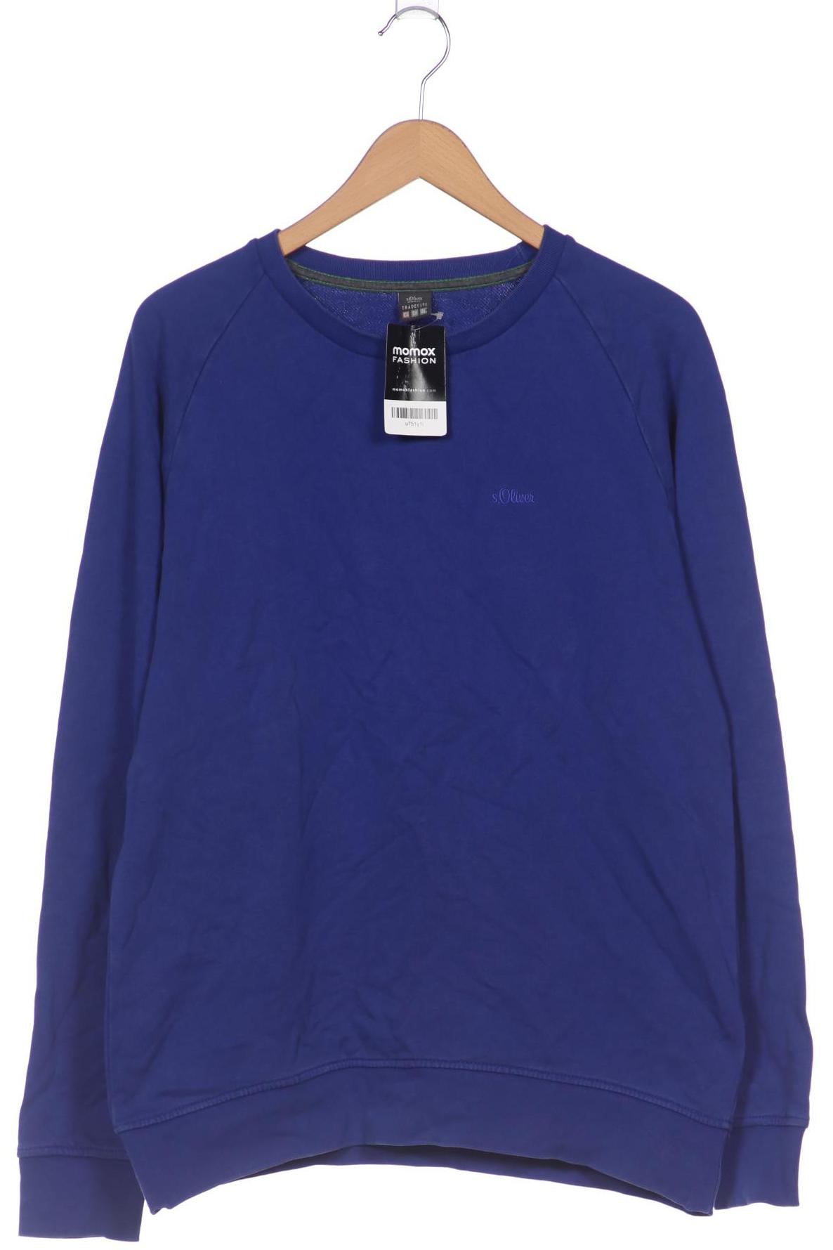 

s.Oliver Herren Sweatshirt, blau, Gr. 52