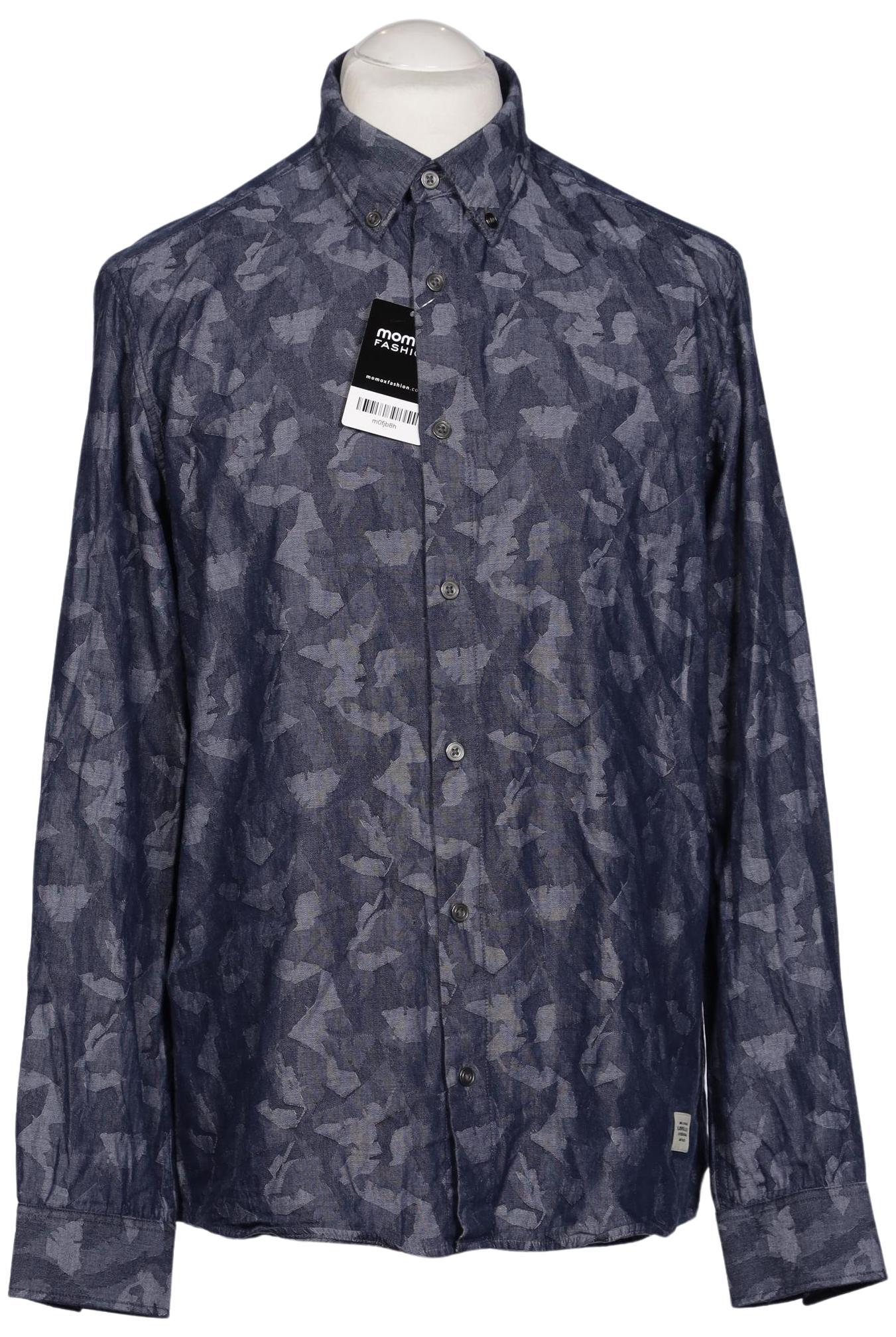 

s.Oliver Herren Hemd, marineblau, Gr. 52