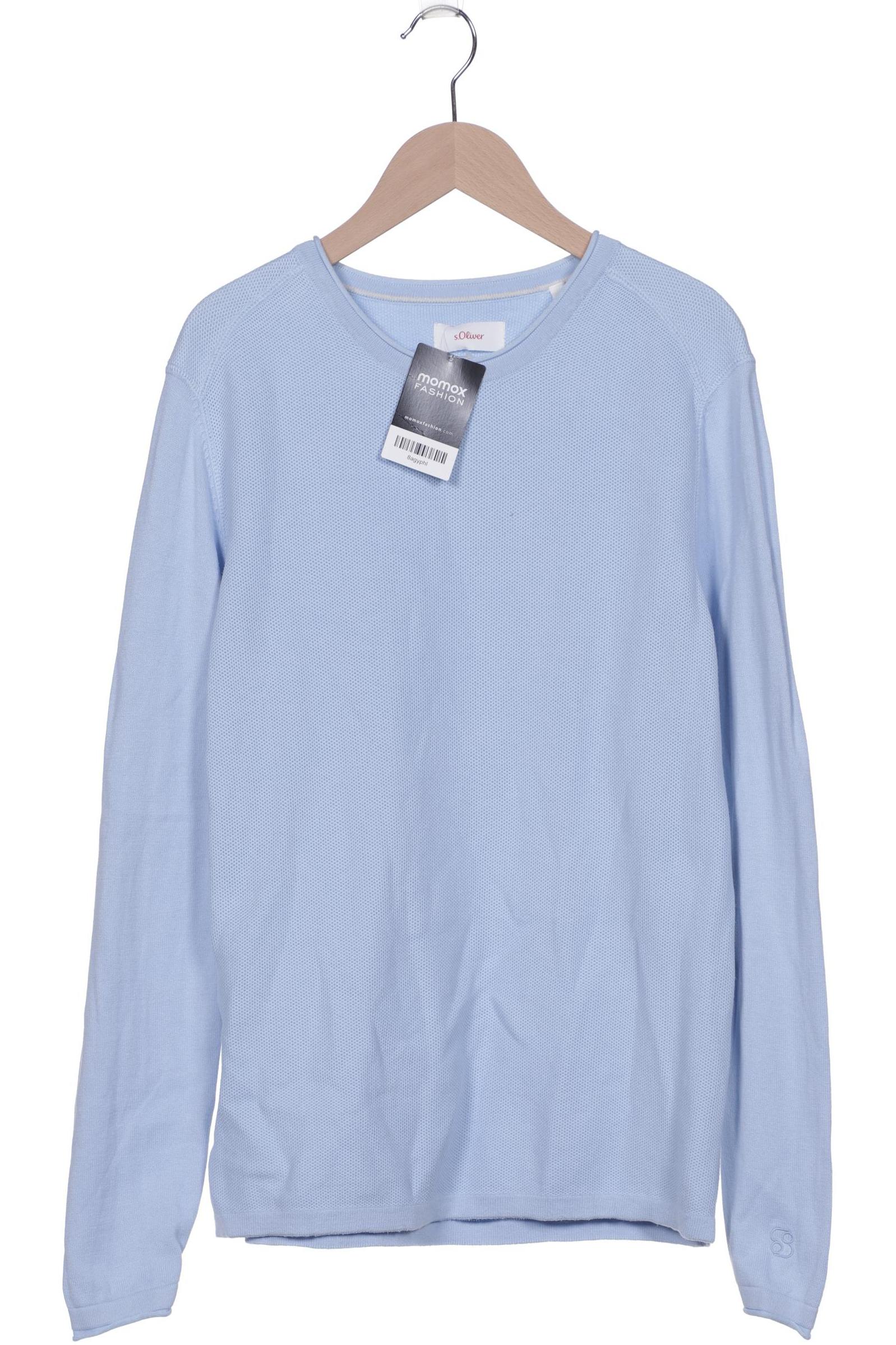 

s.Oliver Herren Pullover, hellblau, Gr. 52