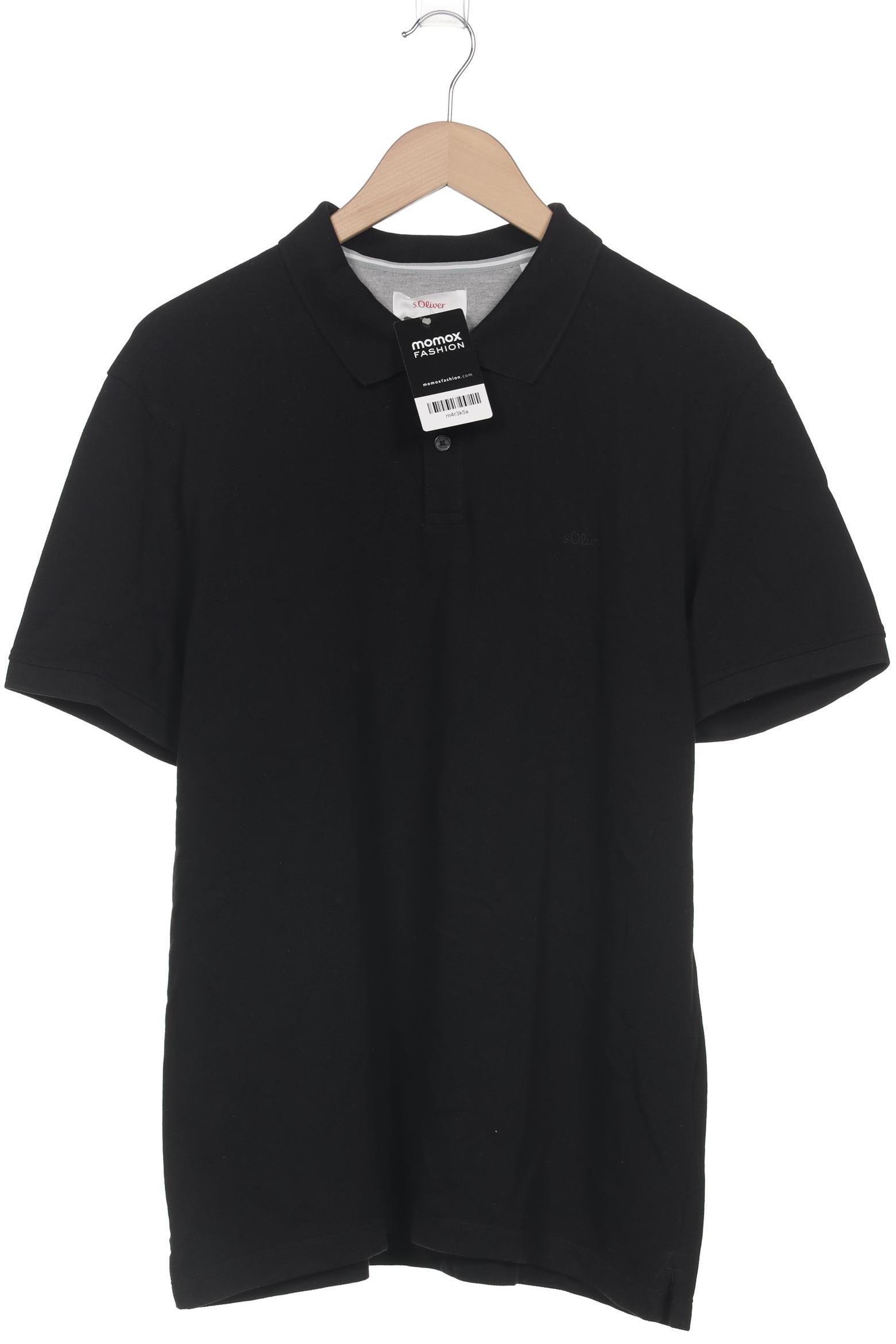 

s.Oliver Herren Poloshirt, schwarz, Gr. 54