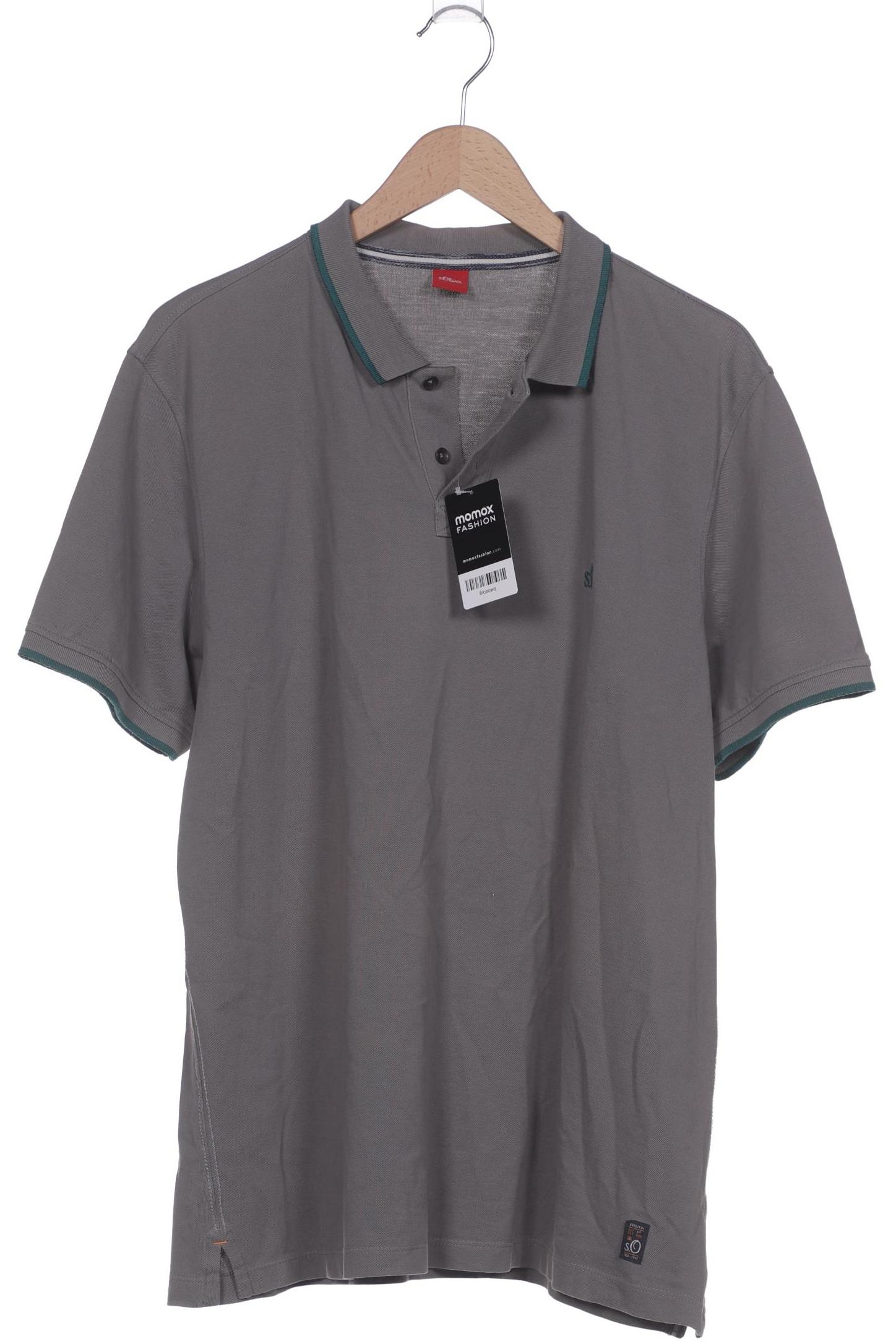 

s.Oliver Herren Poloshirt, grau, Gr. 56