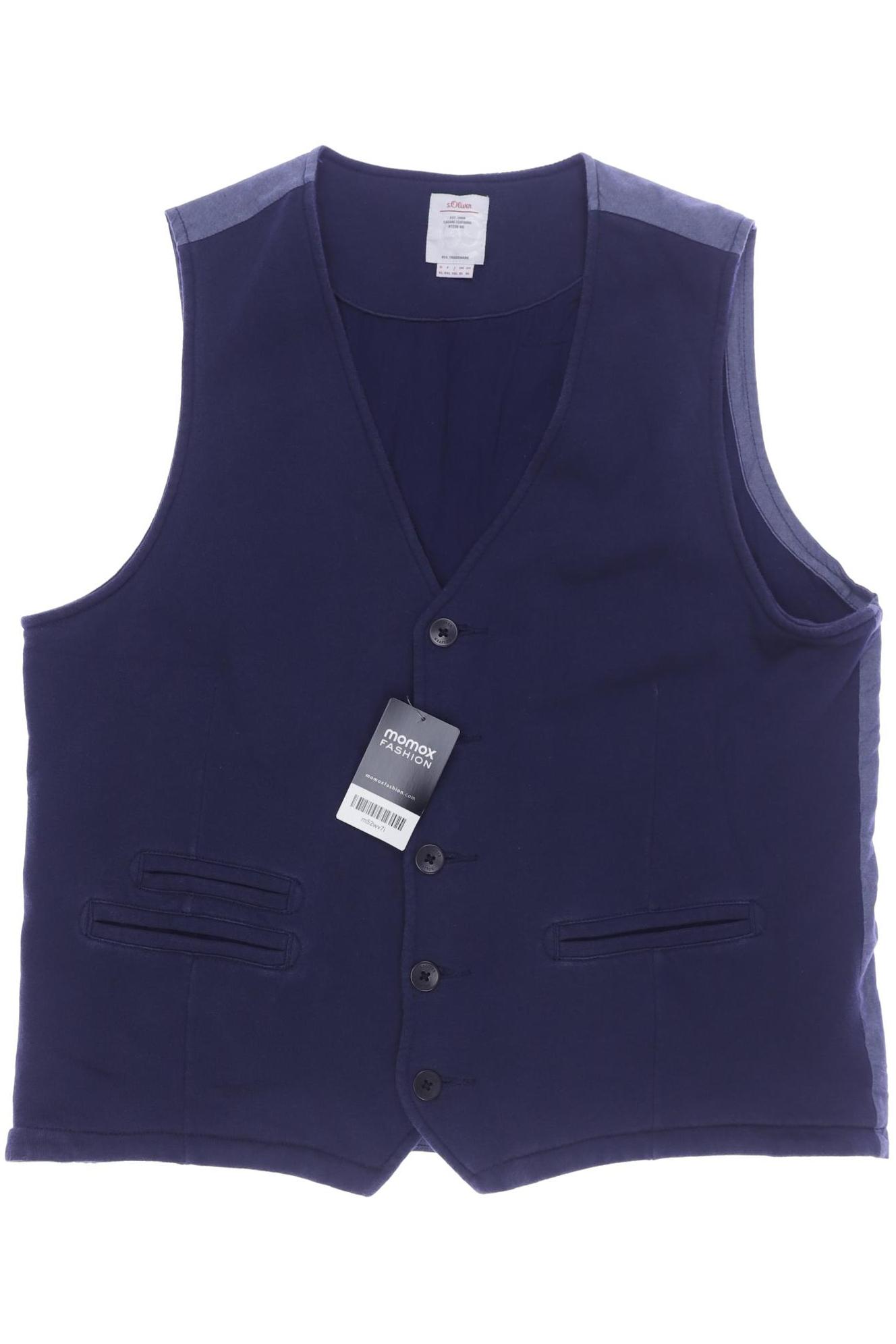 

s.Oliver Herren Weste, marineblau, Gr. 54