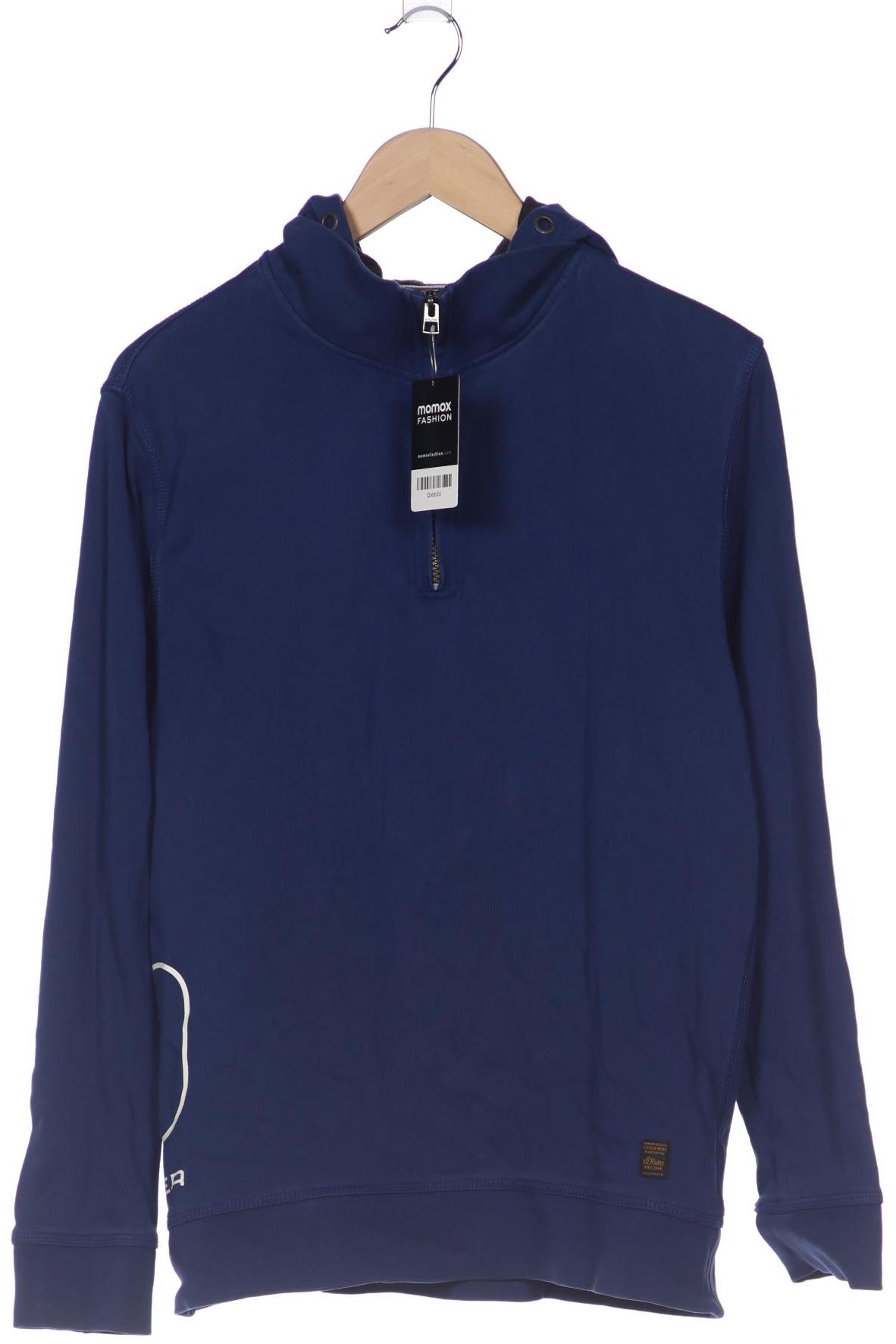 

s.Oliver Herren Kapuzenpullover, marineblau, Gr. 52