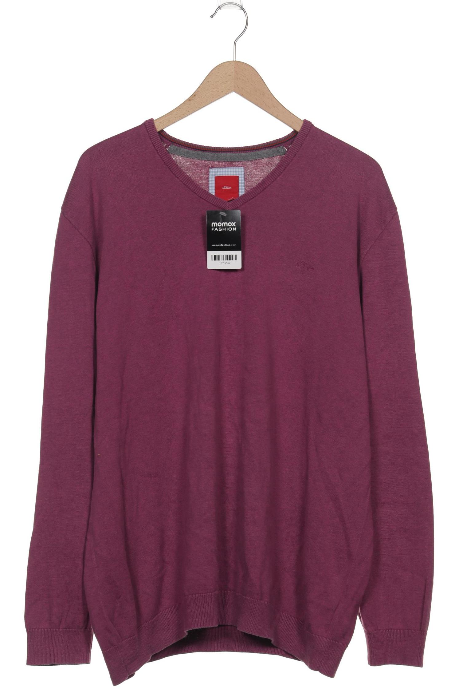 

s.Oliver Herren Pullover, flieder, Gr. 56