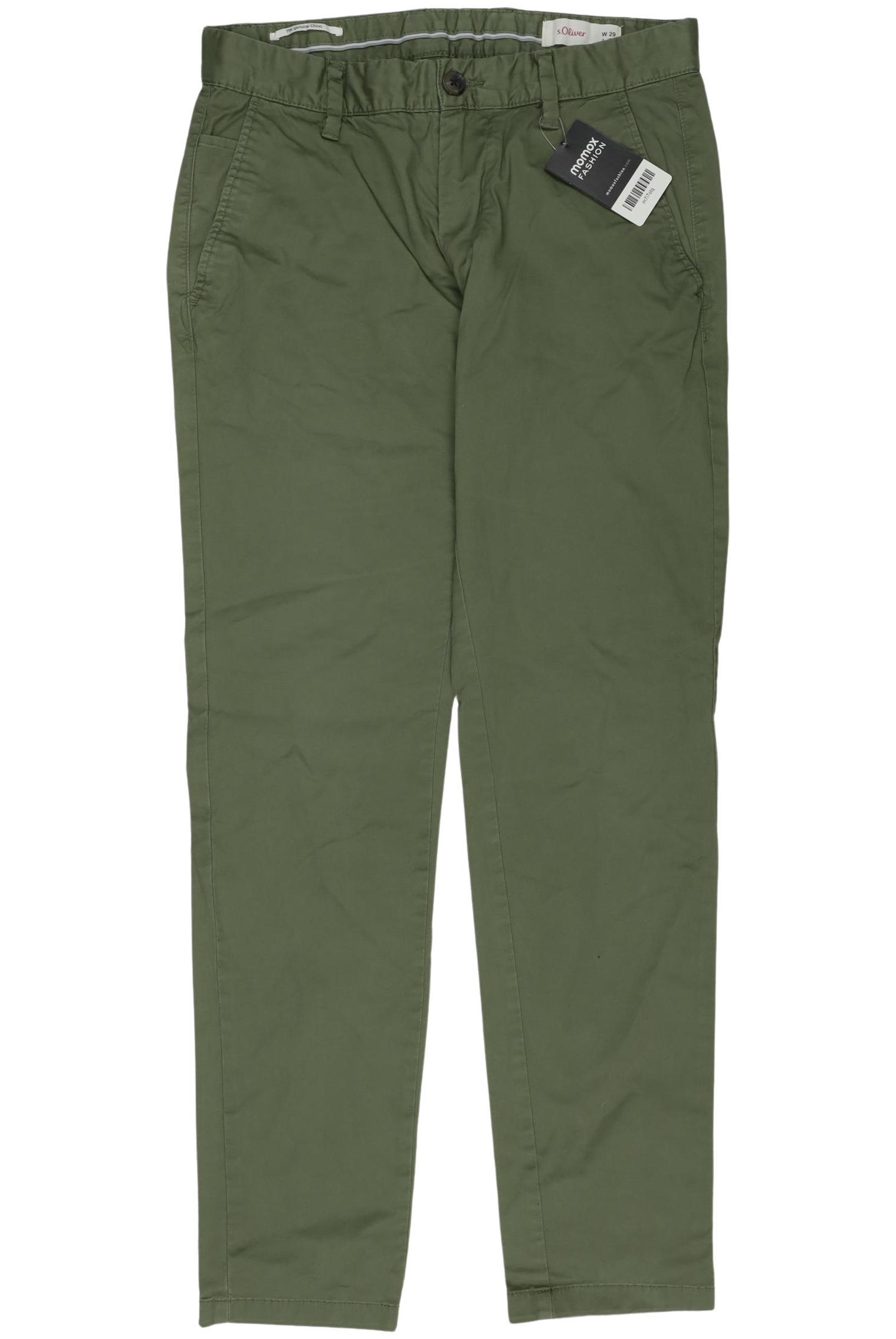 

s.Oliver Herren Stoffhose, grün, Gr. 29