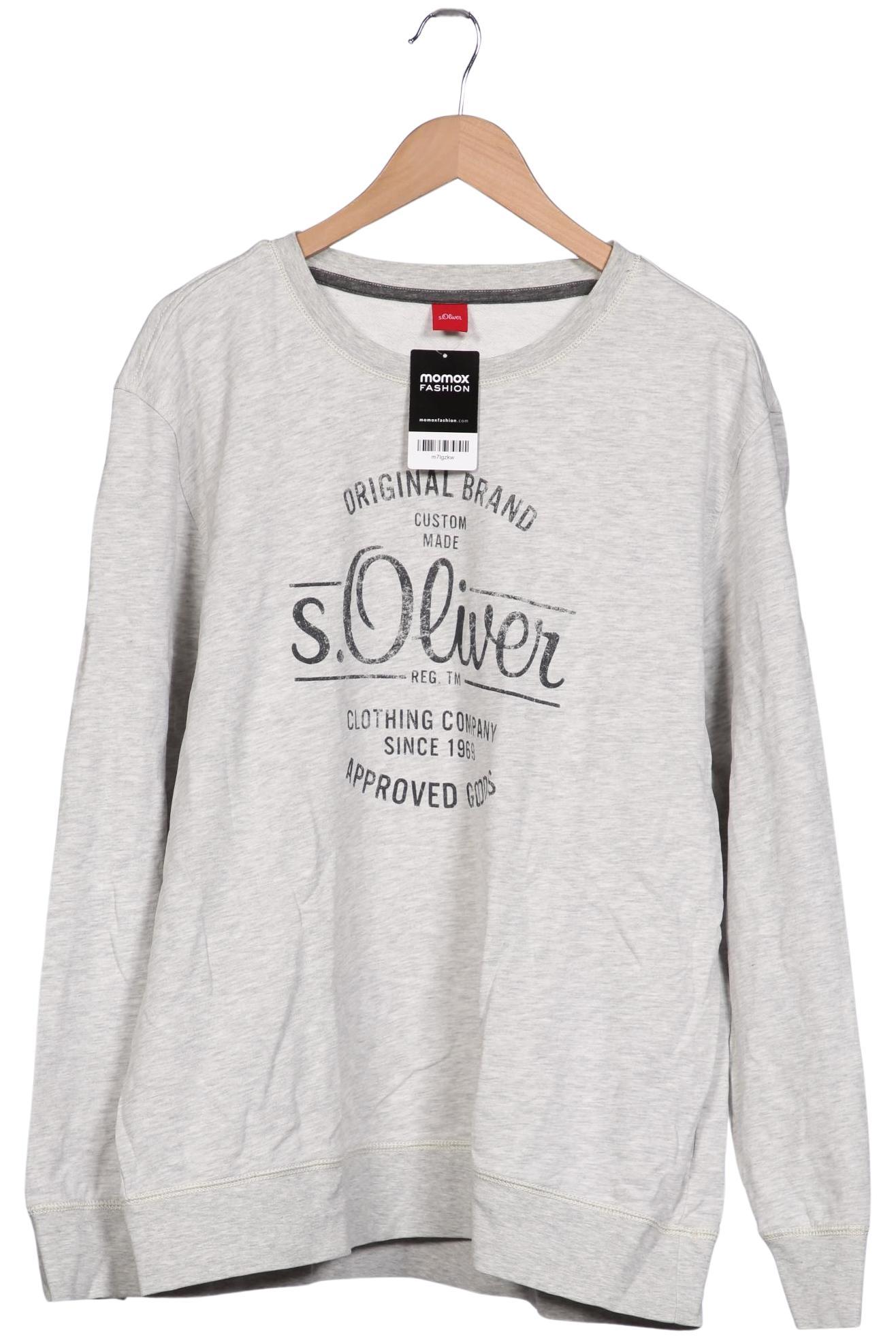 

s.Oliver Herren Sweatshirt, grau, Gr. 56