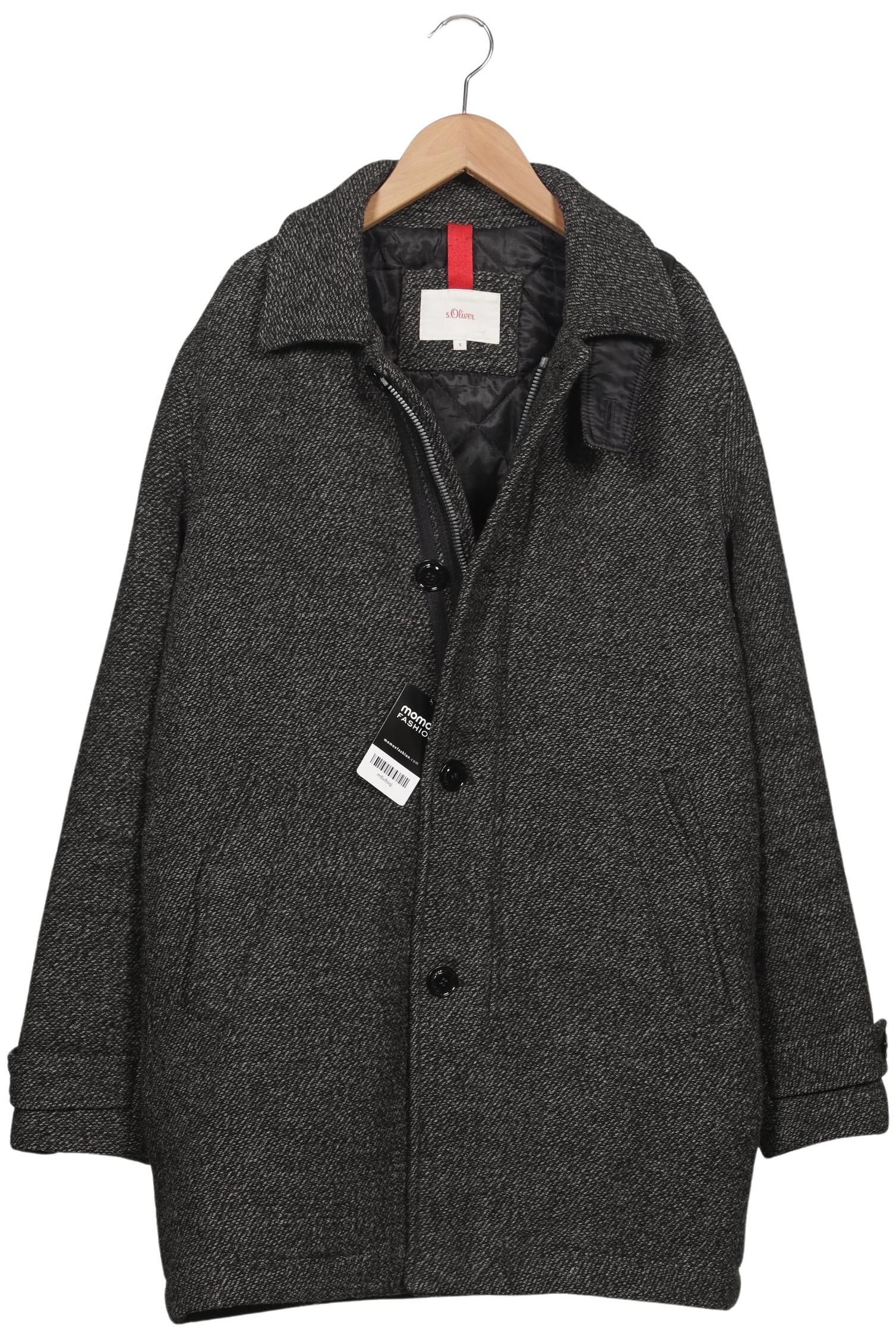 

s.Oliver Herren Mantel, grau, Gr. 46