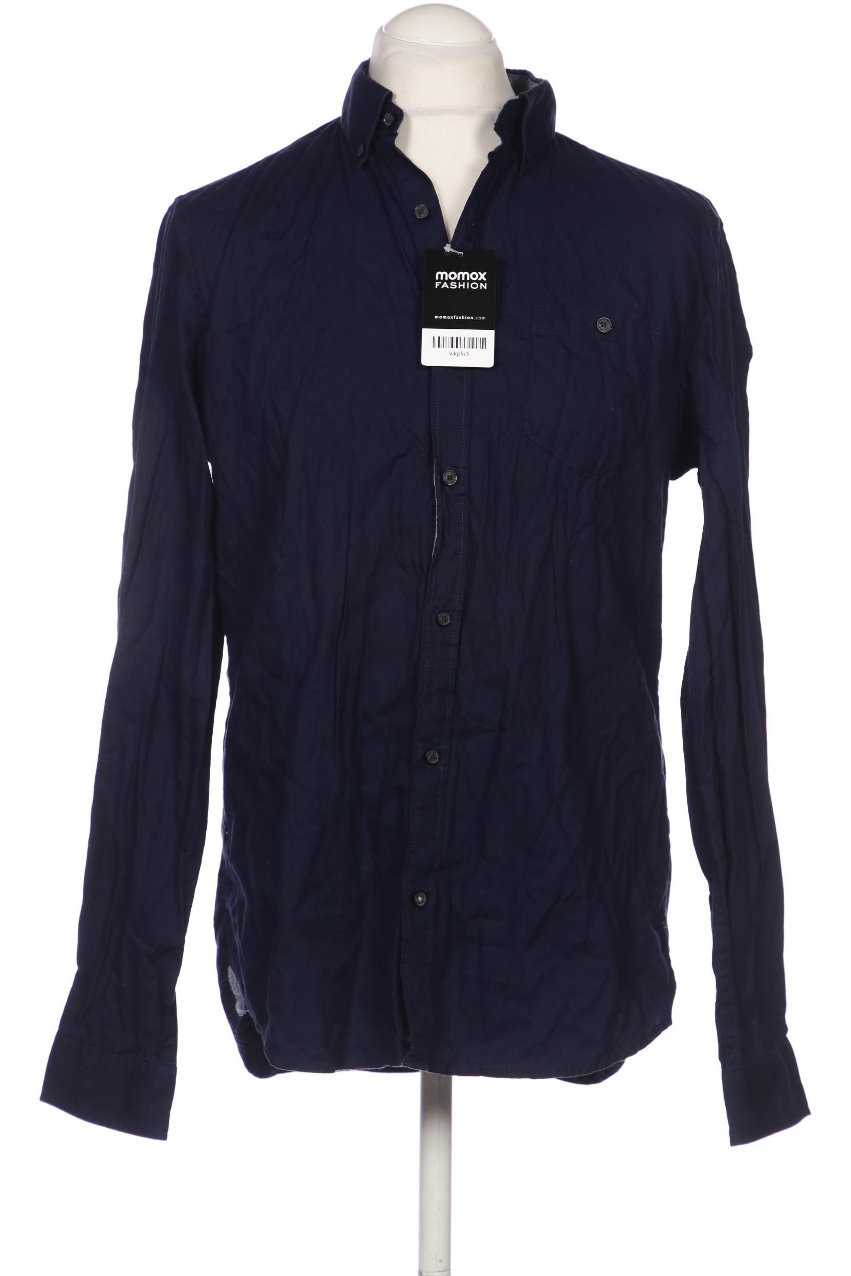 

s.Oliver Herren Hemd, marineblau, Gr. 52