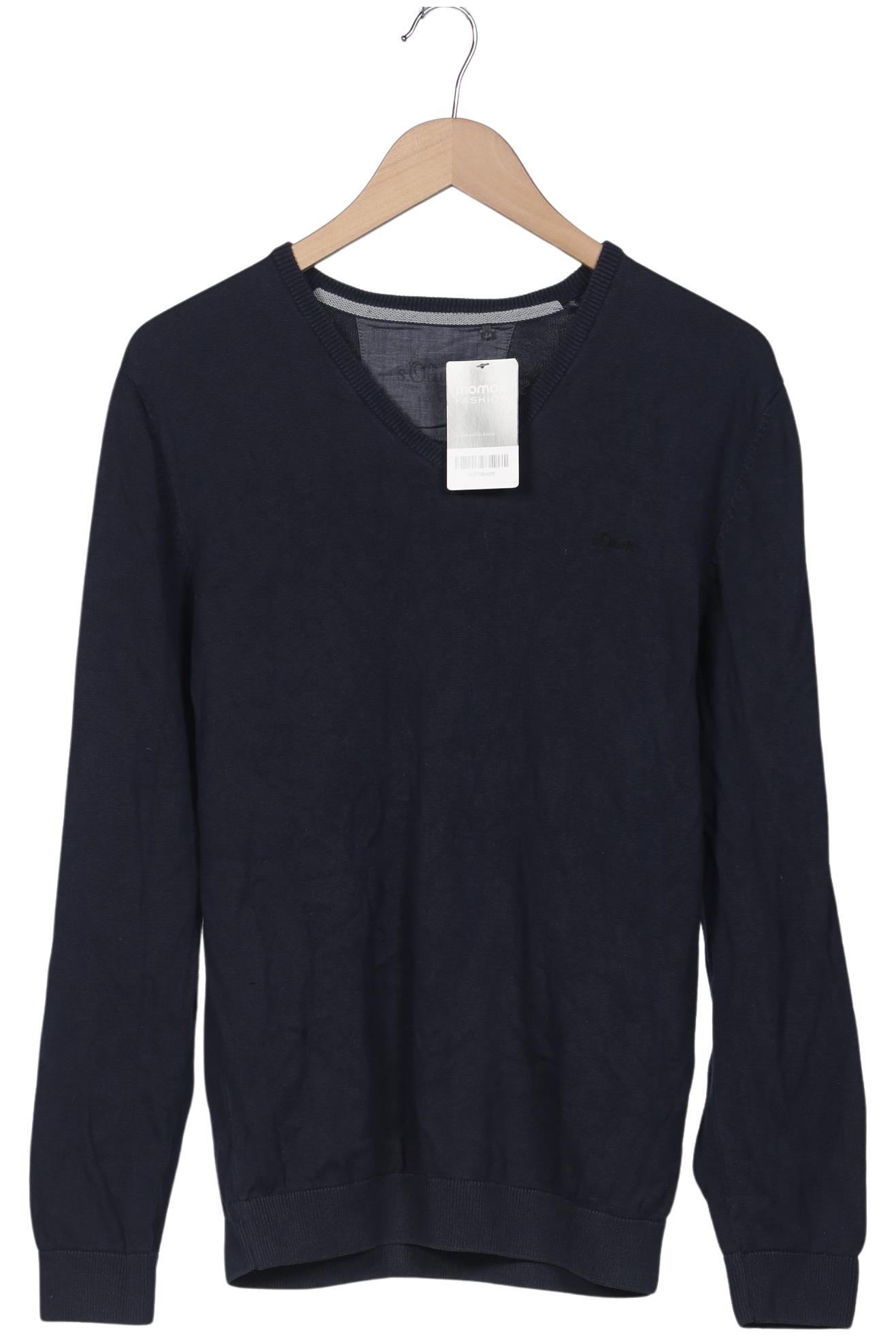 

s.Oliver Herren Pullover, marineblau, Gr. 48