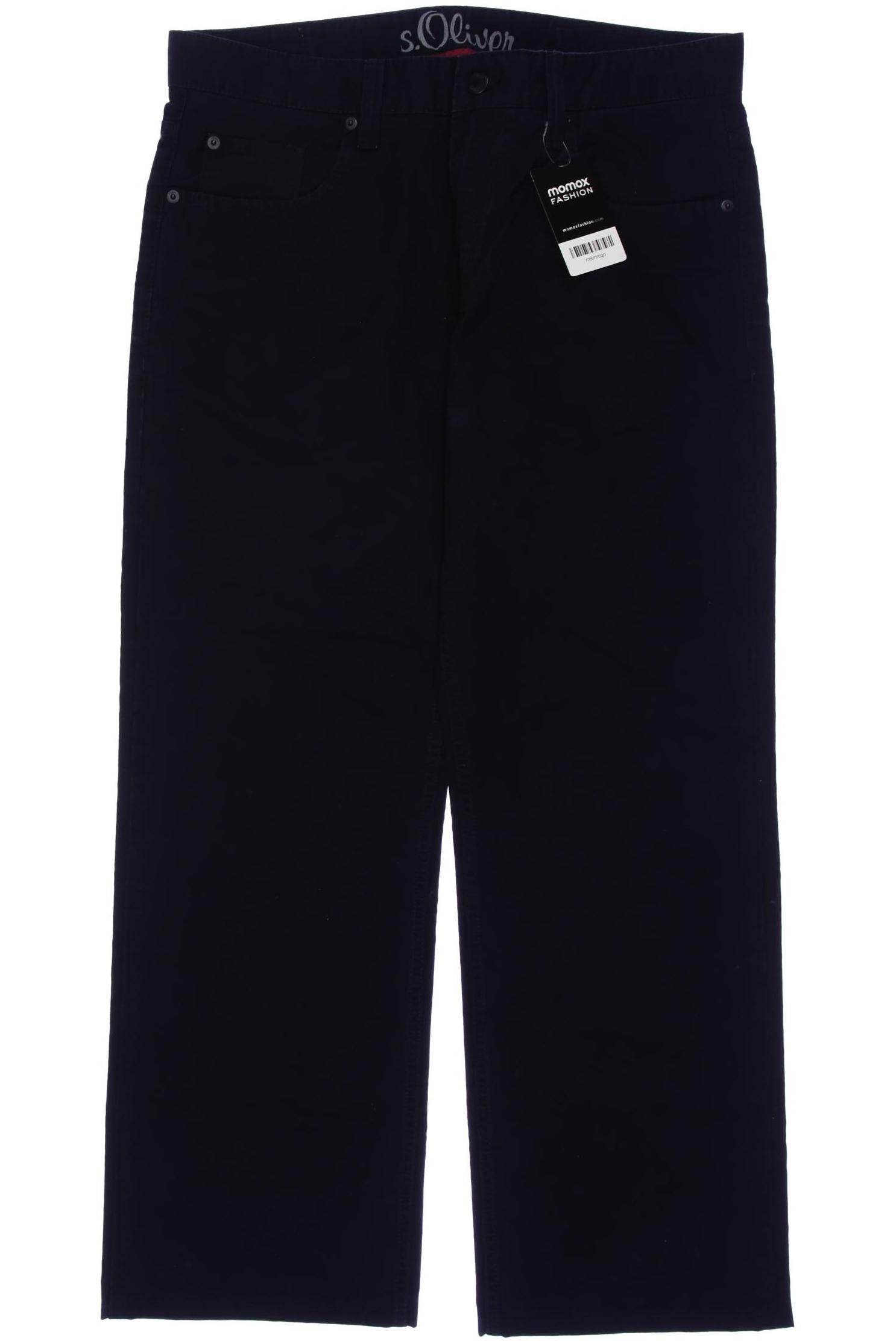

s.Oliver Herren Stoffhose, schwarz, Gr. 34