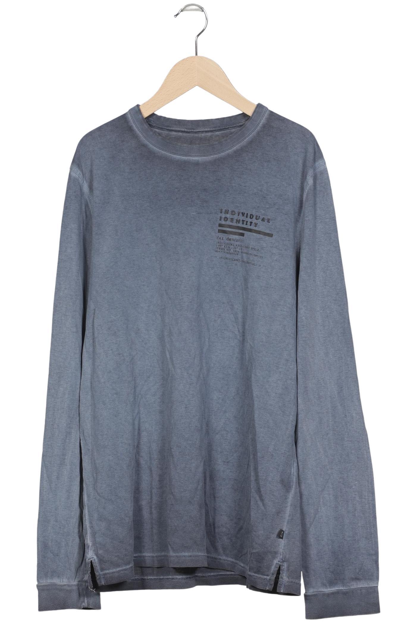 

s.Oliver Herren Langarmshirt, grau, Gr. 52