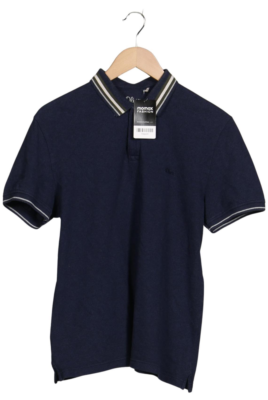 

s.Oliver Herren Poloshirt, marineblau, Gr. 52