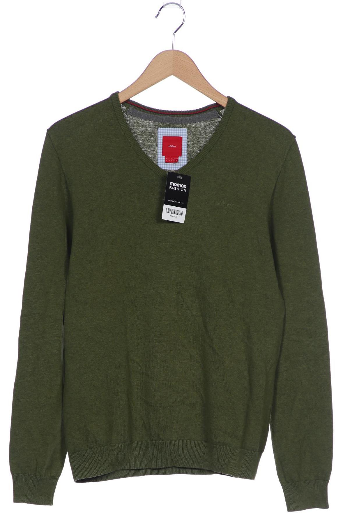 

s.Oliver Herren Pullover, grün, Gr. 46