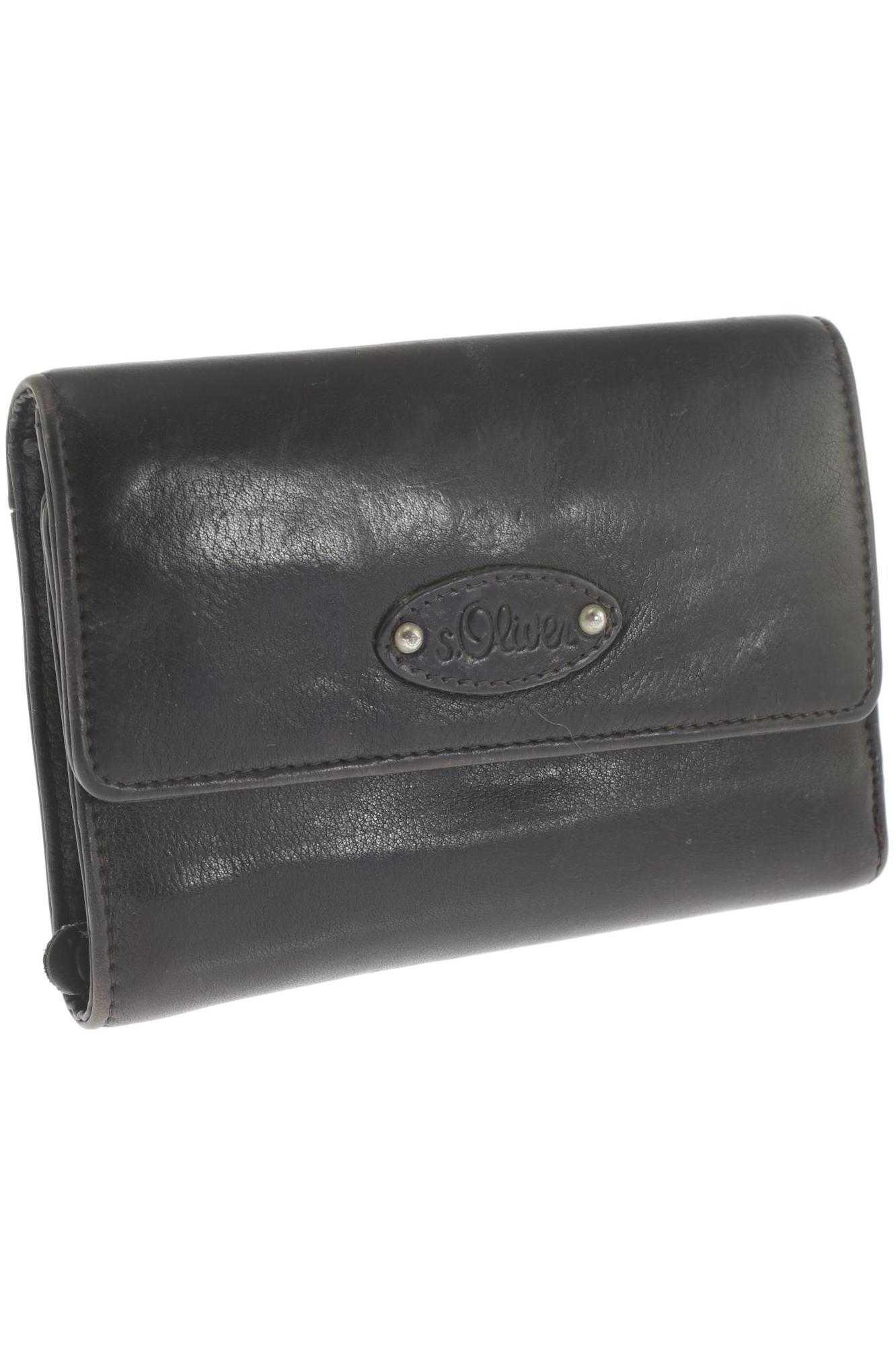 

s.Oliver Herren Portemonnaie, schwarz, Gr.