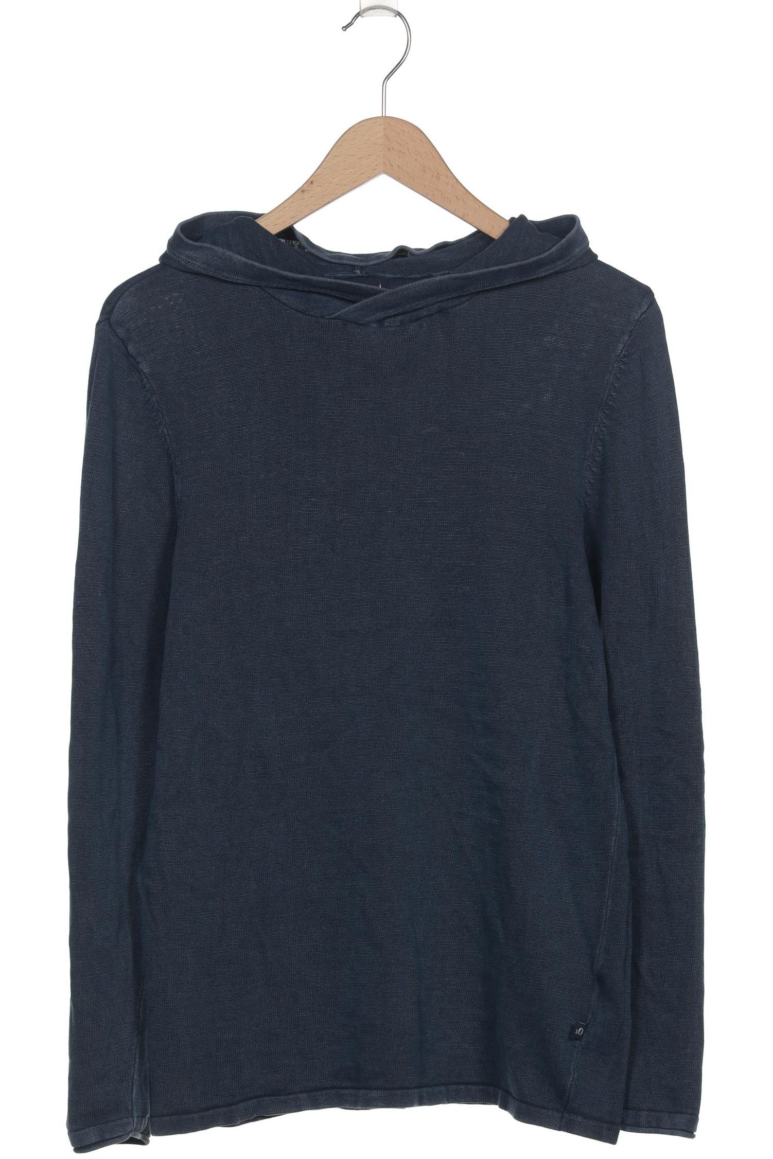 

s.Oliver Herren Kapuzenpullover, blau, Gr. 48
