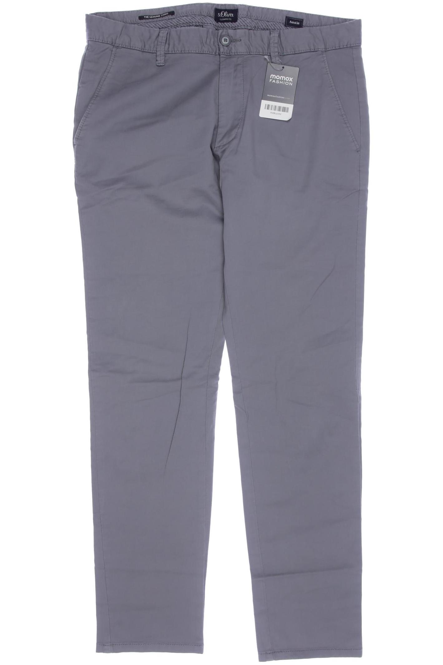 

s.Oliver Herren Stoffhose, grau, Gr. 32