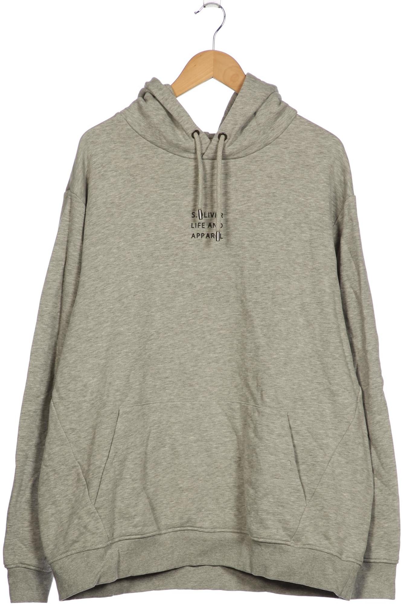 

s.Oliver Herren Kapuzenpullover, grau, Gr. 58