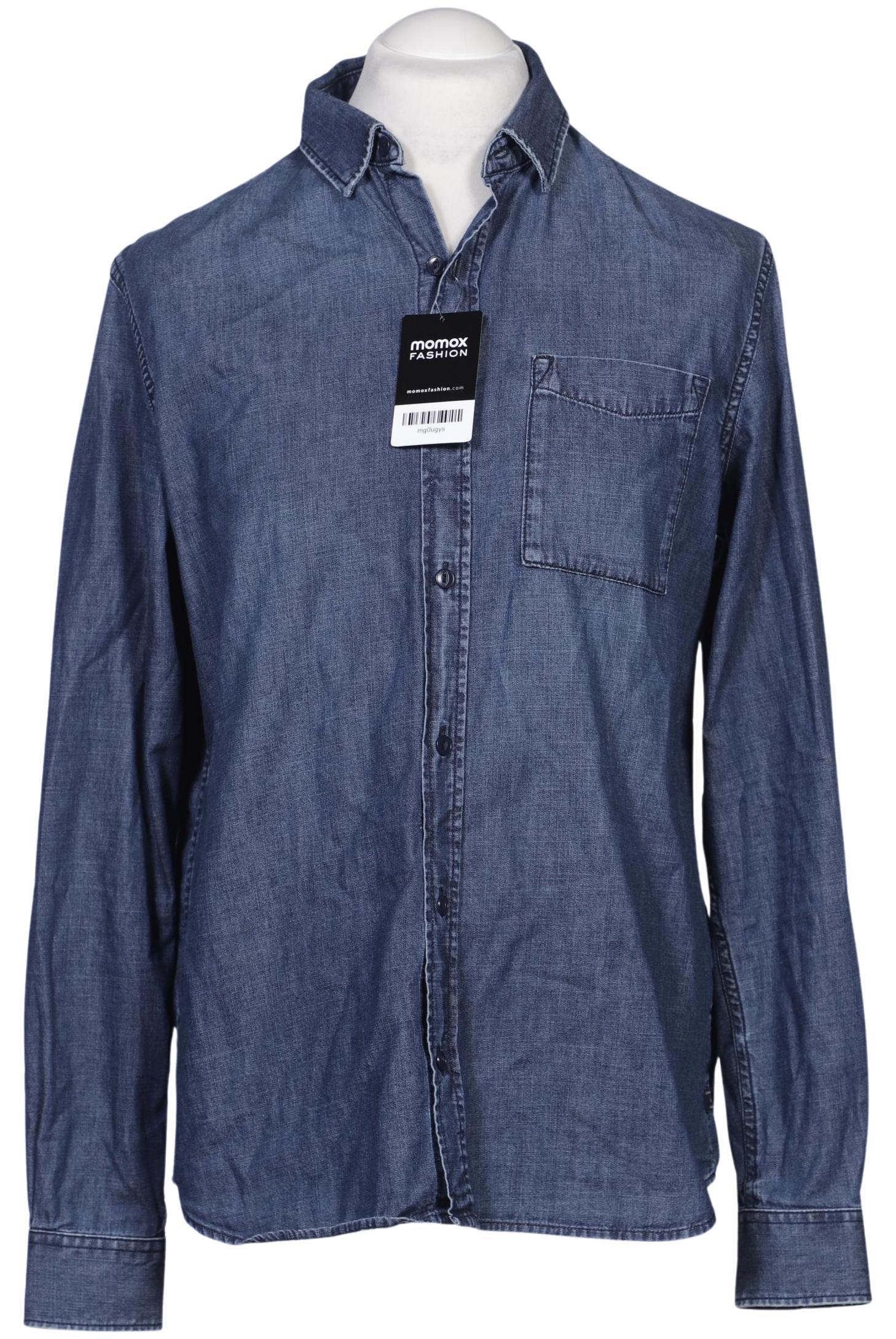 

s.Oliver Herren Hemd, blau, Gr. 48