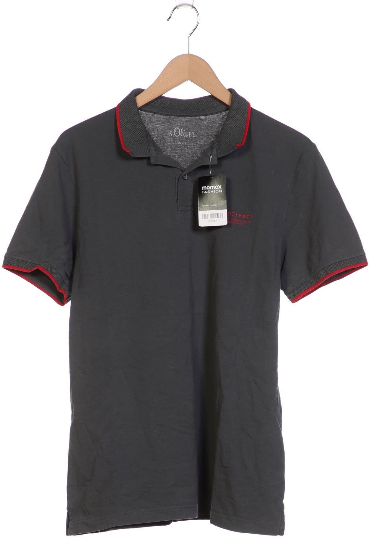 

s.Oliver Herren Poloshirt, grau, Gr. 52