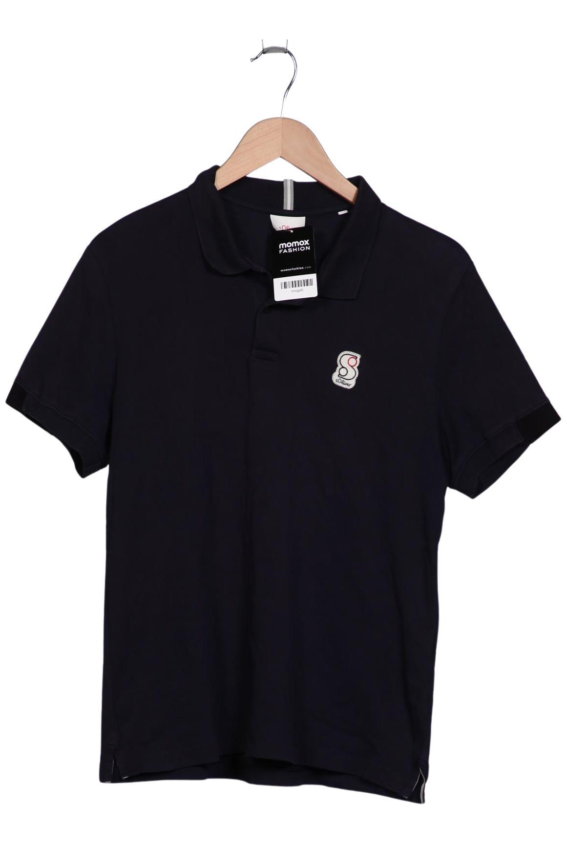 

s.Oliver Herren Poloshirt, marineblau, Gr. 48