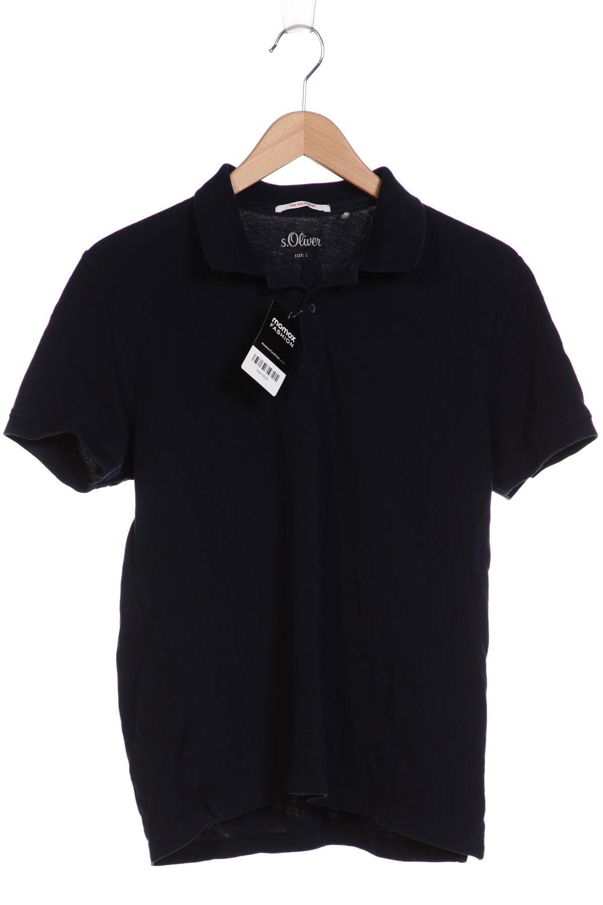 

s.Oliver Herren Poloshirt, marineblau, Gr. 52