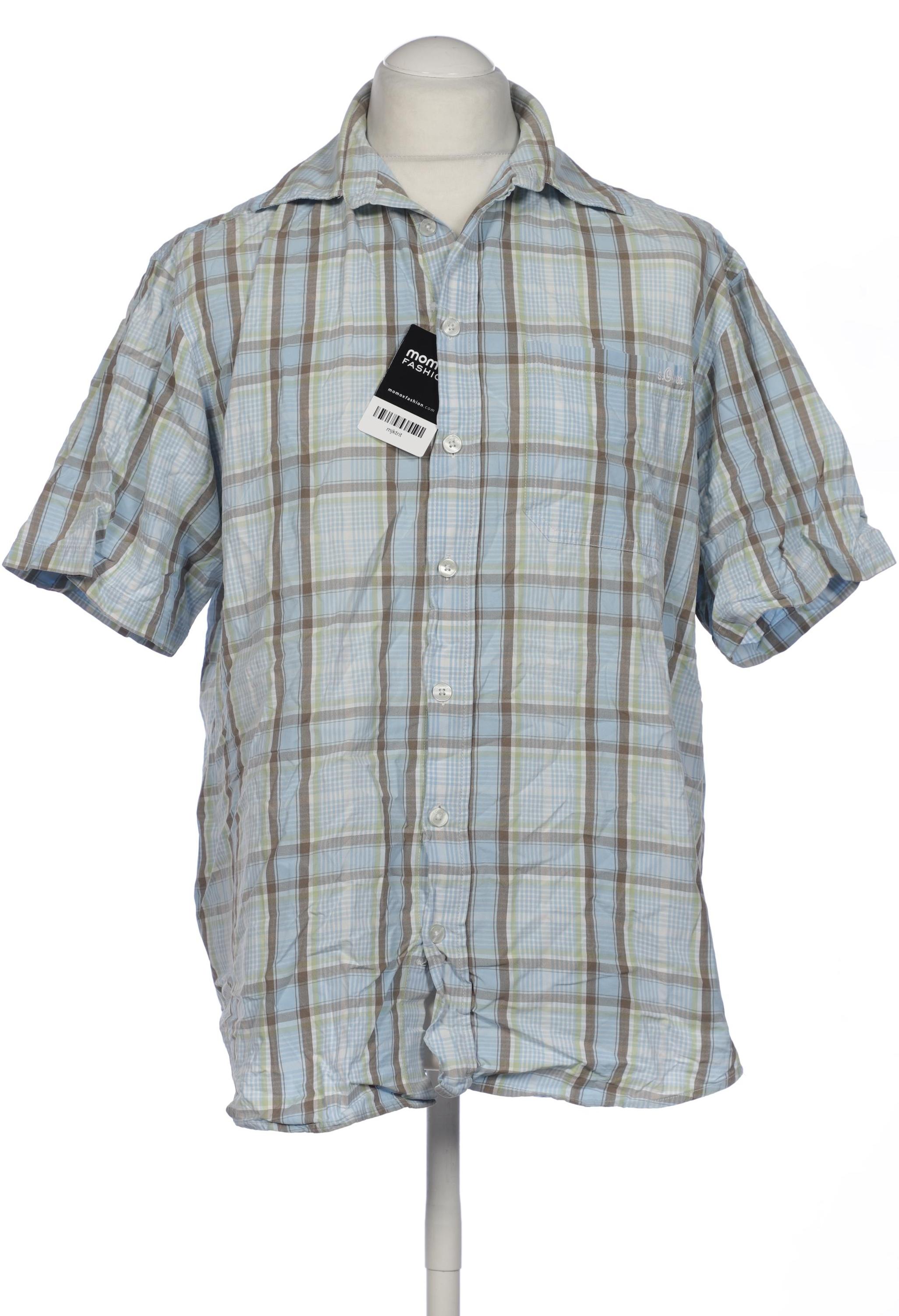 

s.Oliver Herren Hemd, hellblau, Gr. 52