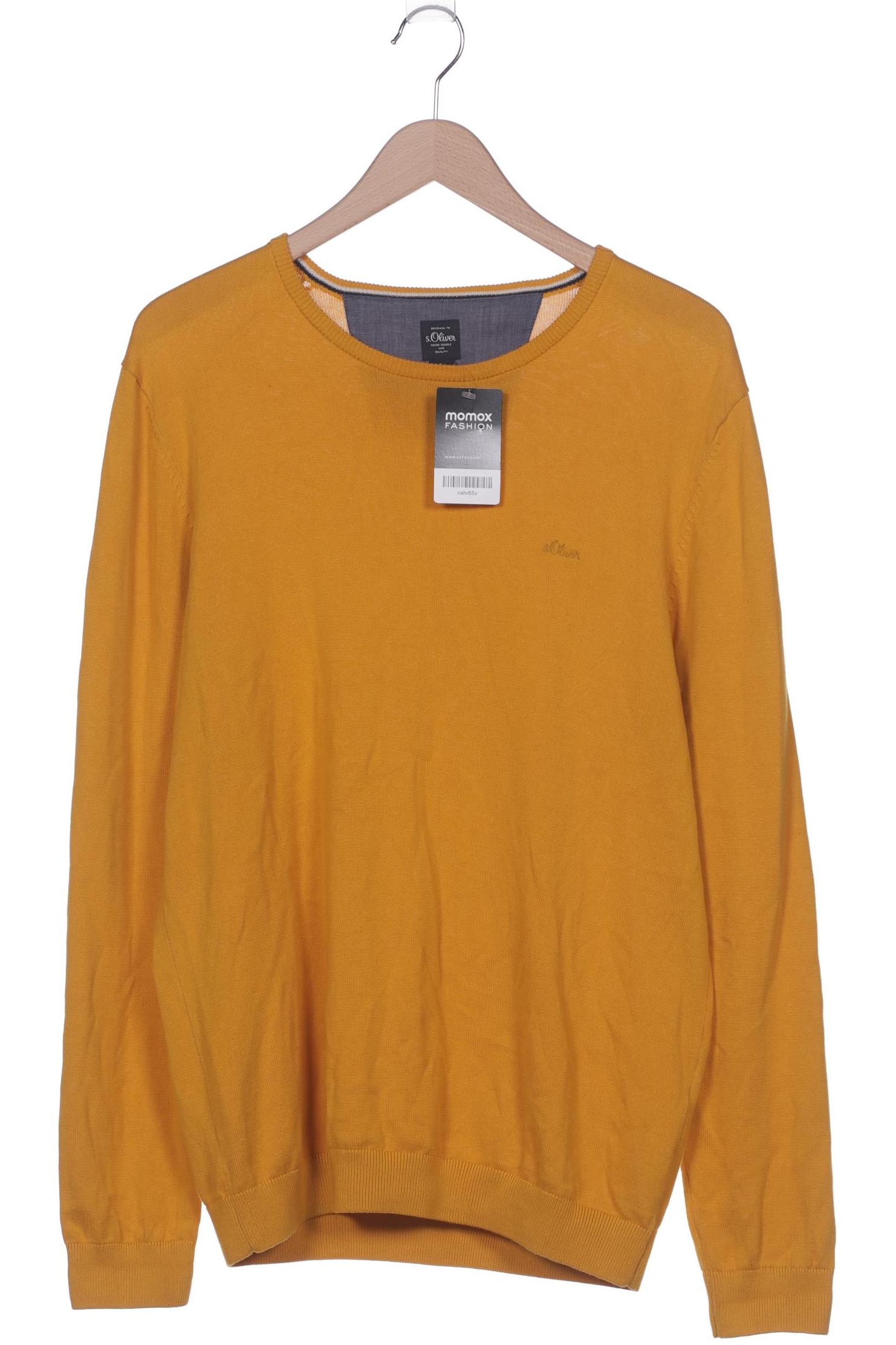 

s.Oliver Herren Pullover, orange, Gr. 52