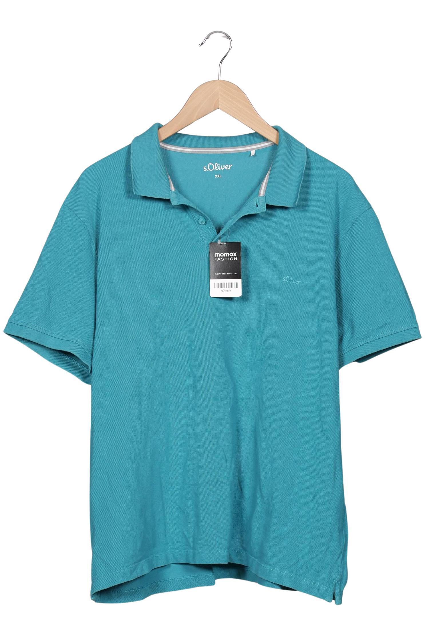 

s.Oliver Herren Poloshirt, blau, Gr. 56