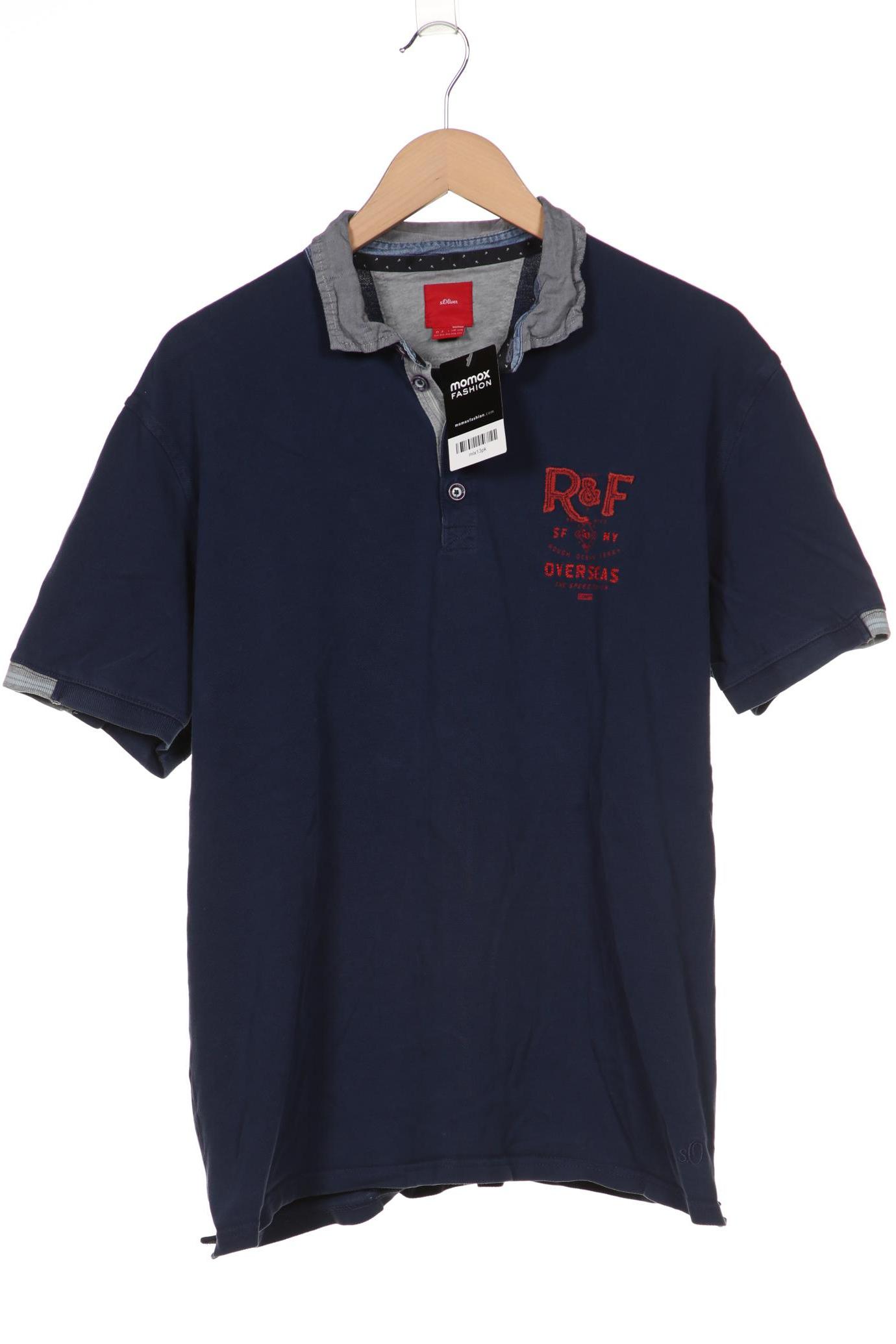 

s.Oliver Herren Poloshirt, marineblau