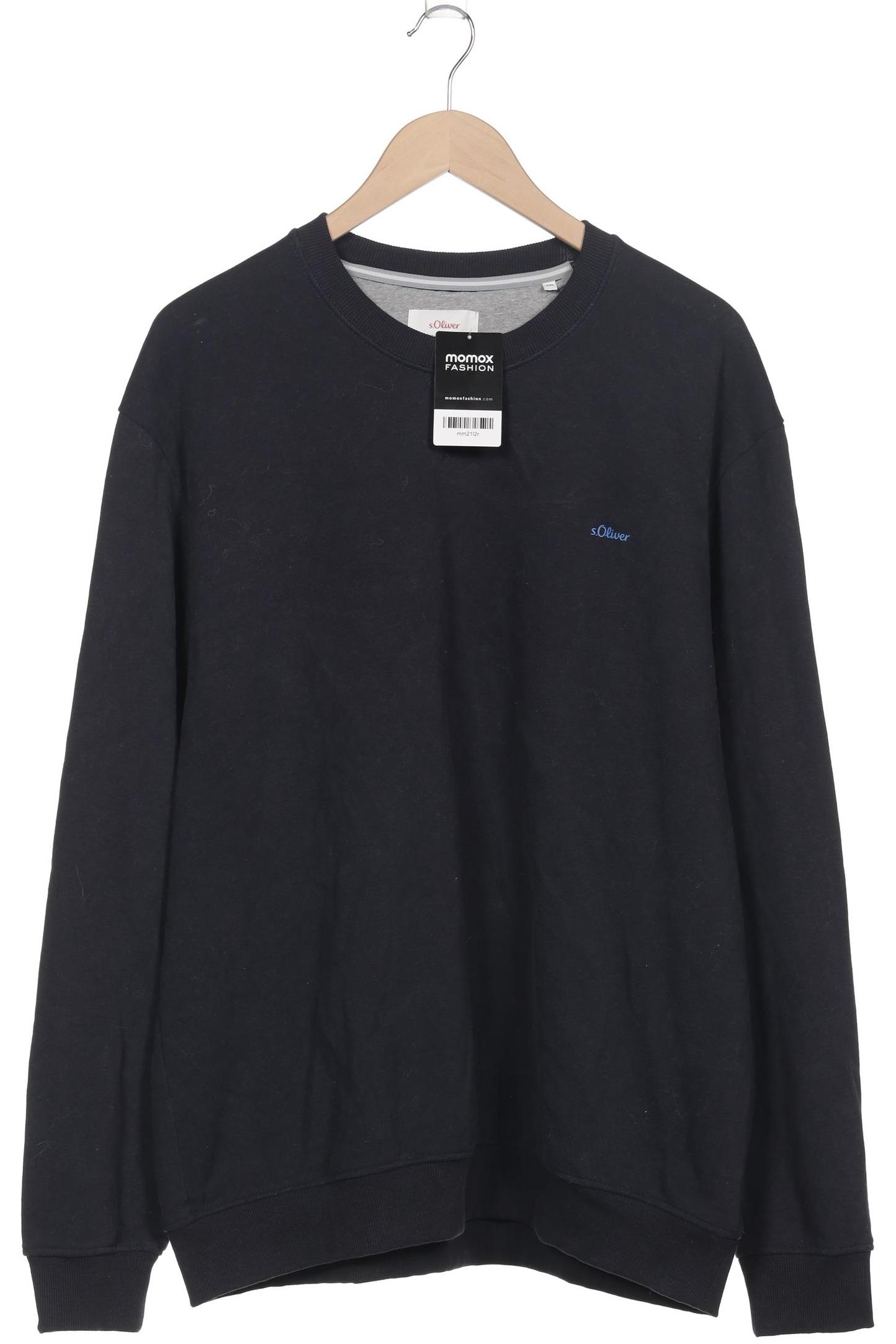 

s.Oliver Herren Sweatshirt, marineblau, Gr. 56