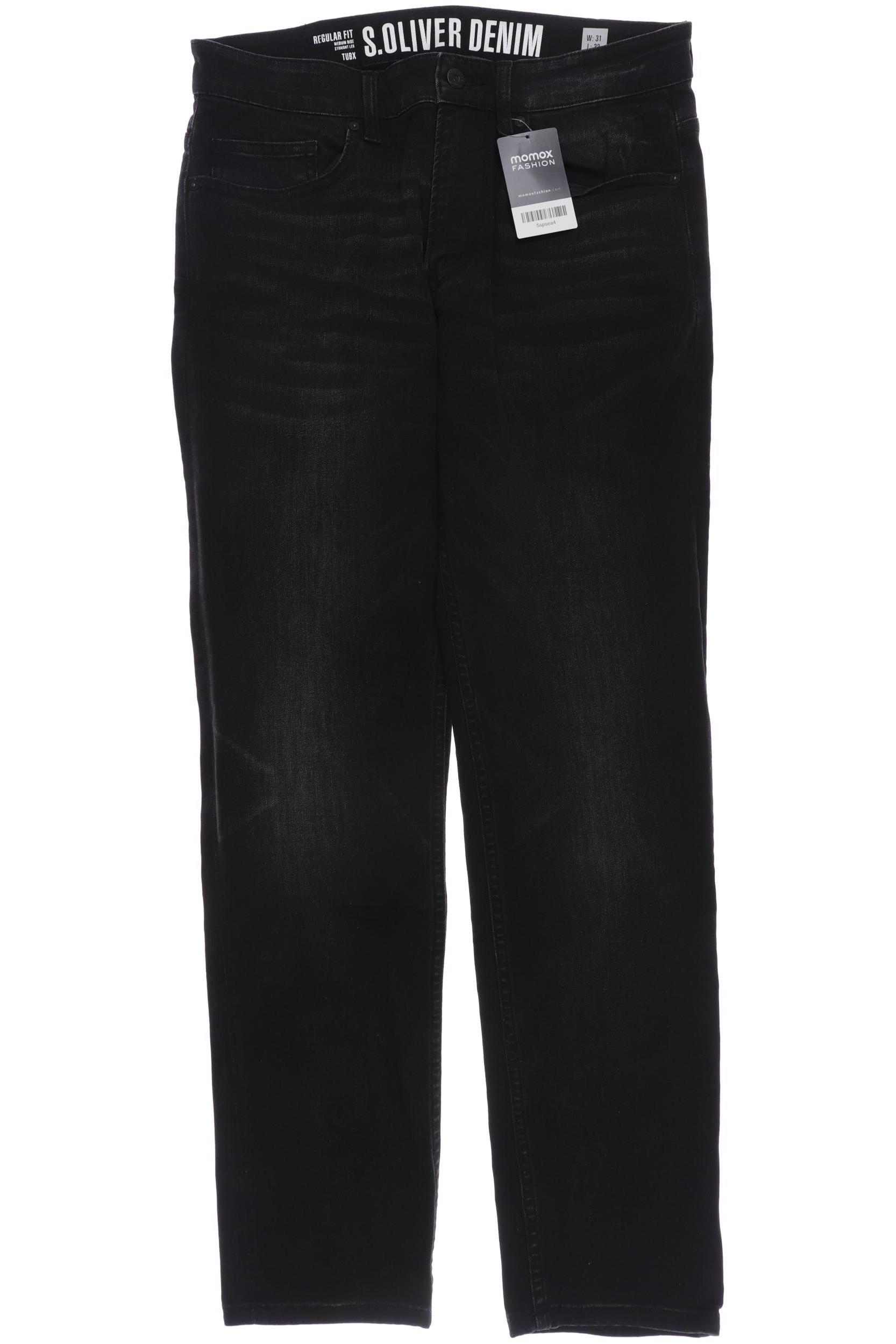 

s.Oliver Herren Jeans, schwarz, Gr. 31
