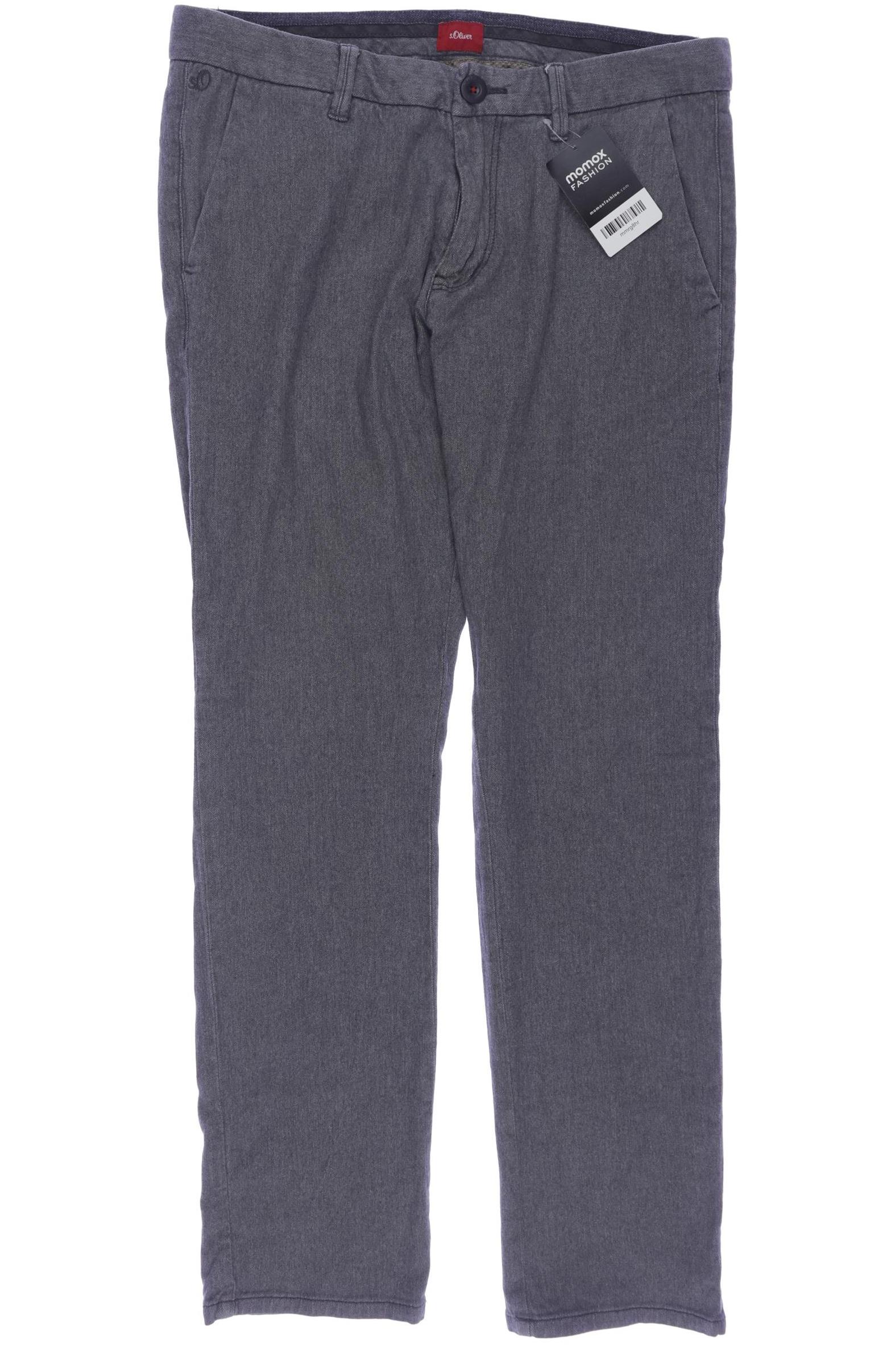 

s.Oliver Herren Stoffhose, grau, Gr. 32