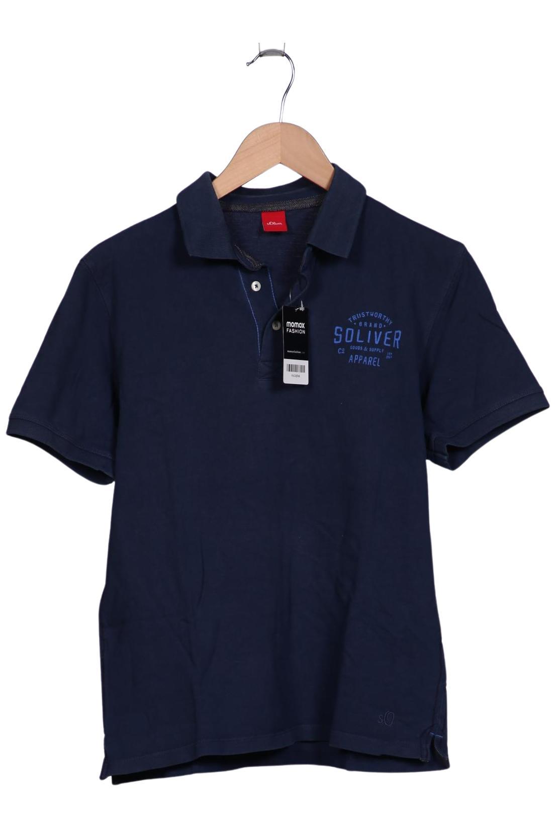 

s.Oliver Herren Poloshirt, marineblau, Gr. 48