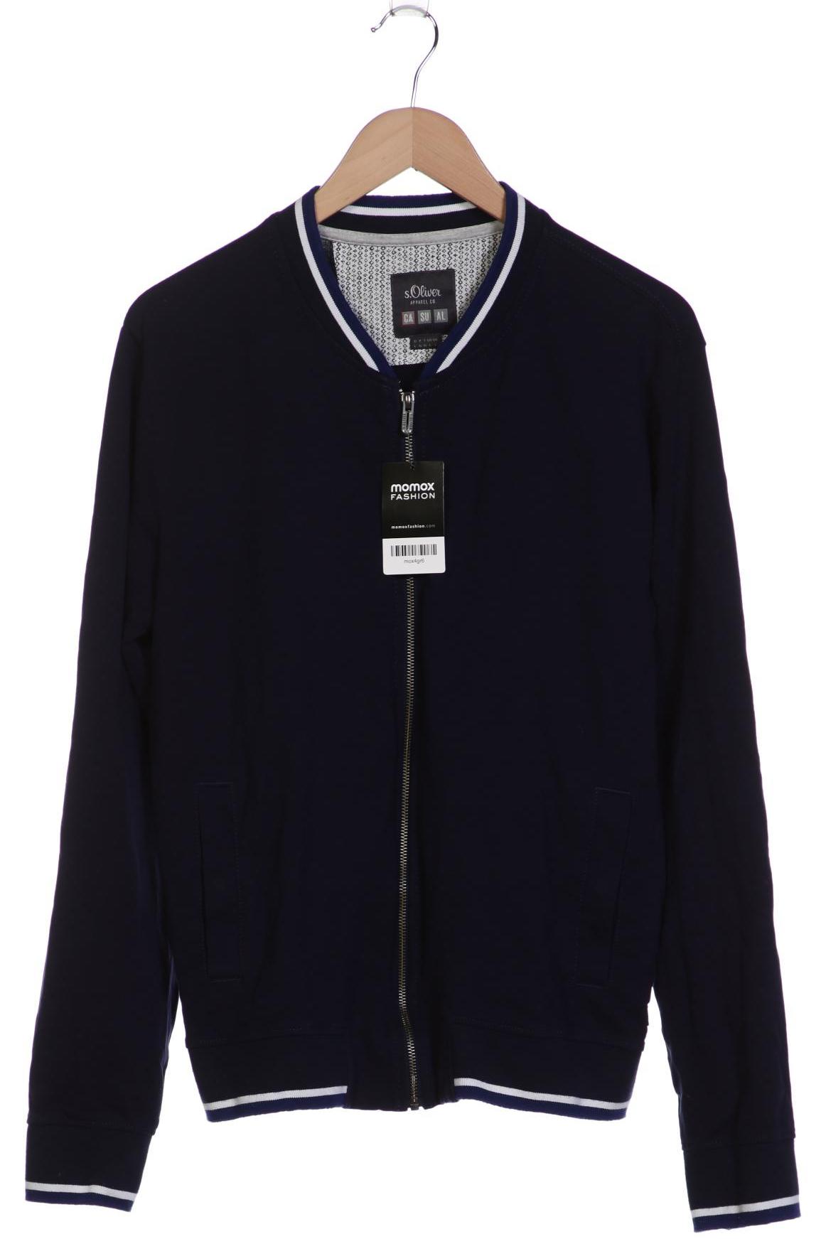 

s.Oliver Herren Sweatshirt, marineblau, Gr. 52