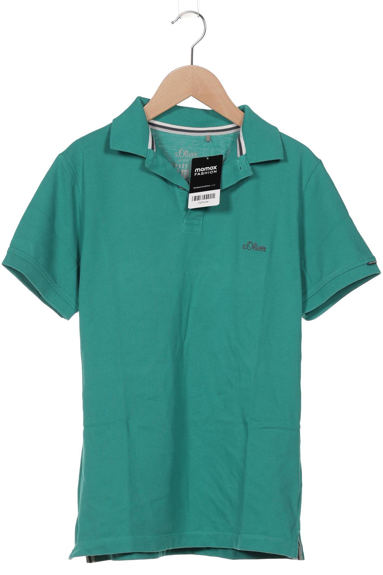 

s.Oliver Herren Poloshirt, türkis, Gr. 46