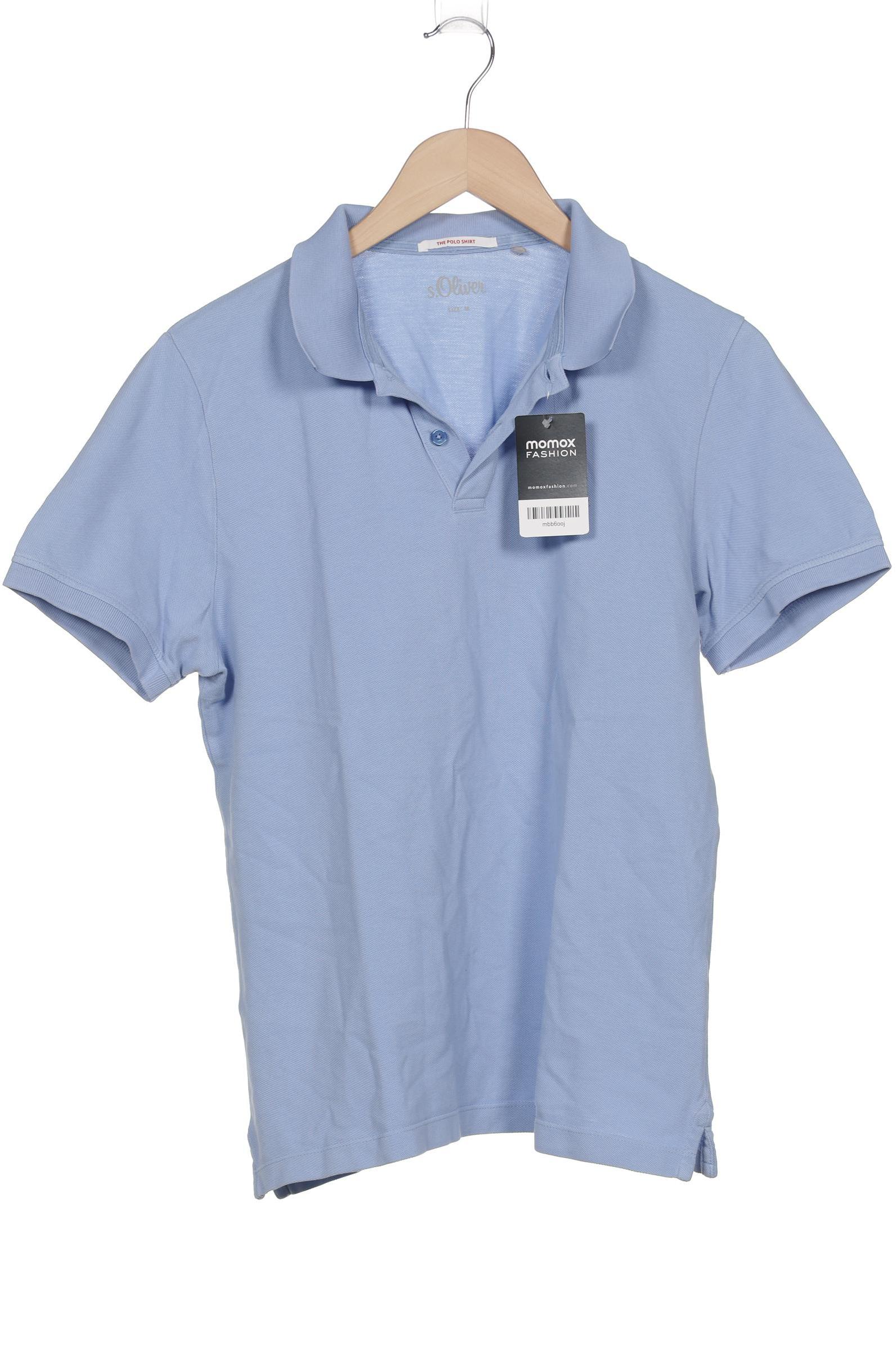 

s.Oliver Herren Poloshirt, blau, Gr. 48