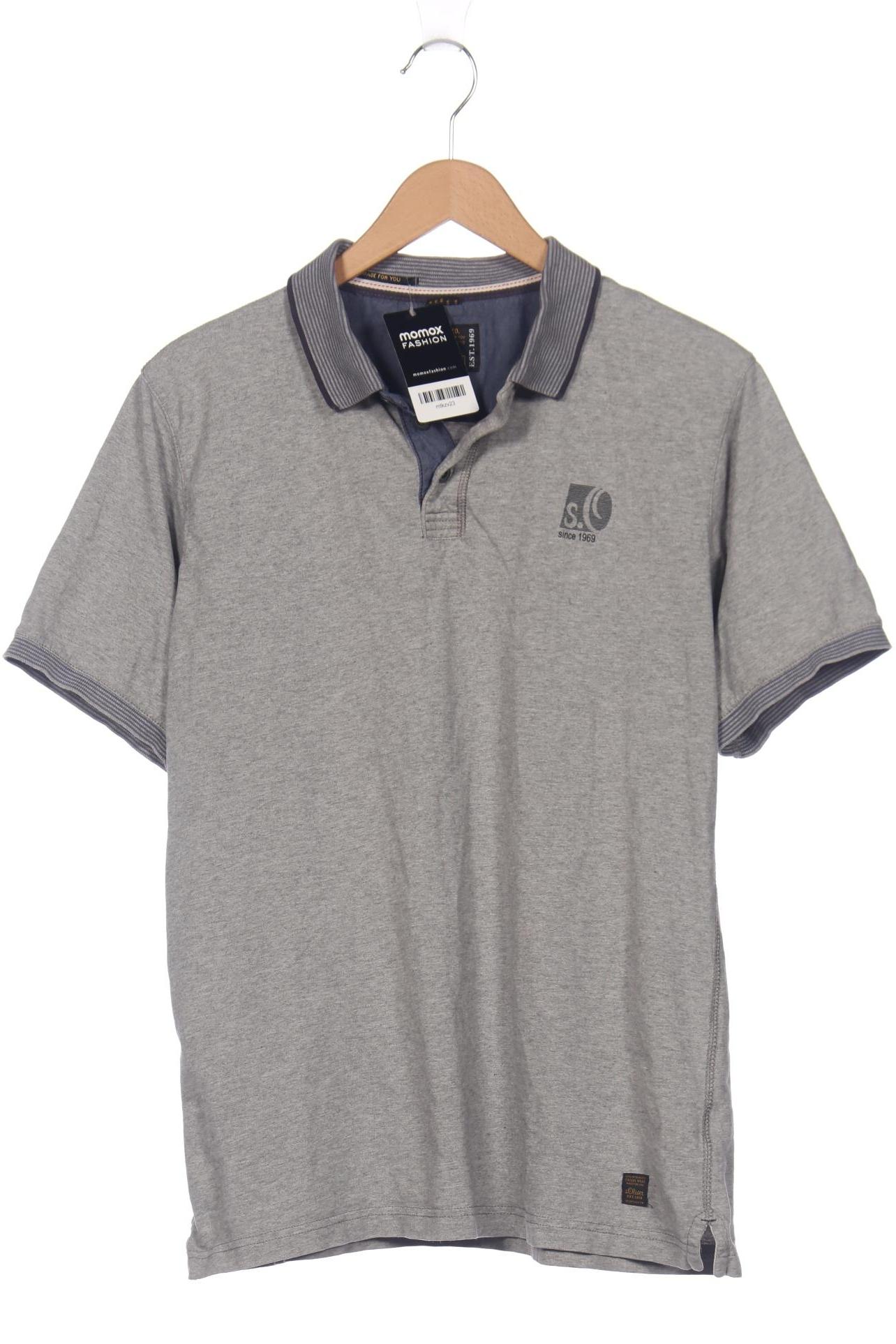 

s.Oliver Herren Poloshirt, grau, Gr. 54