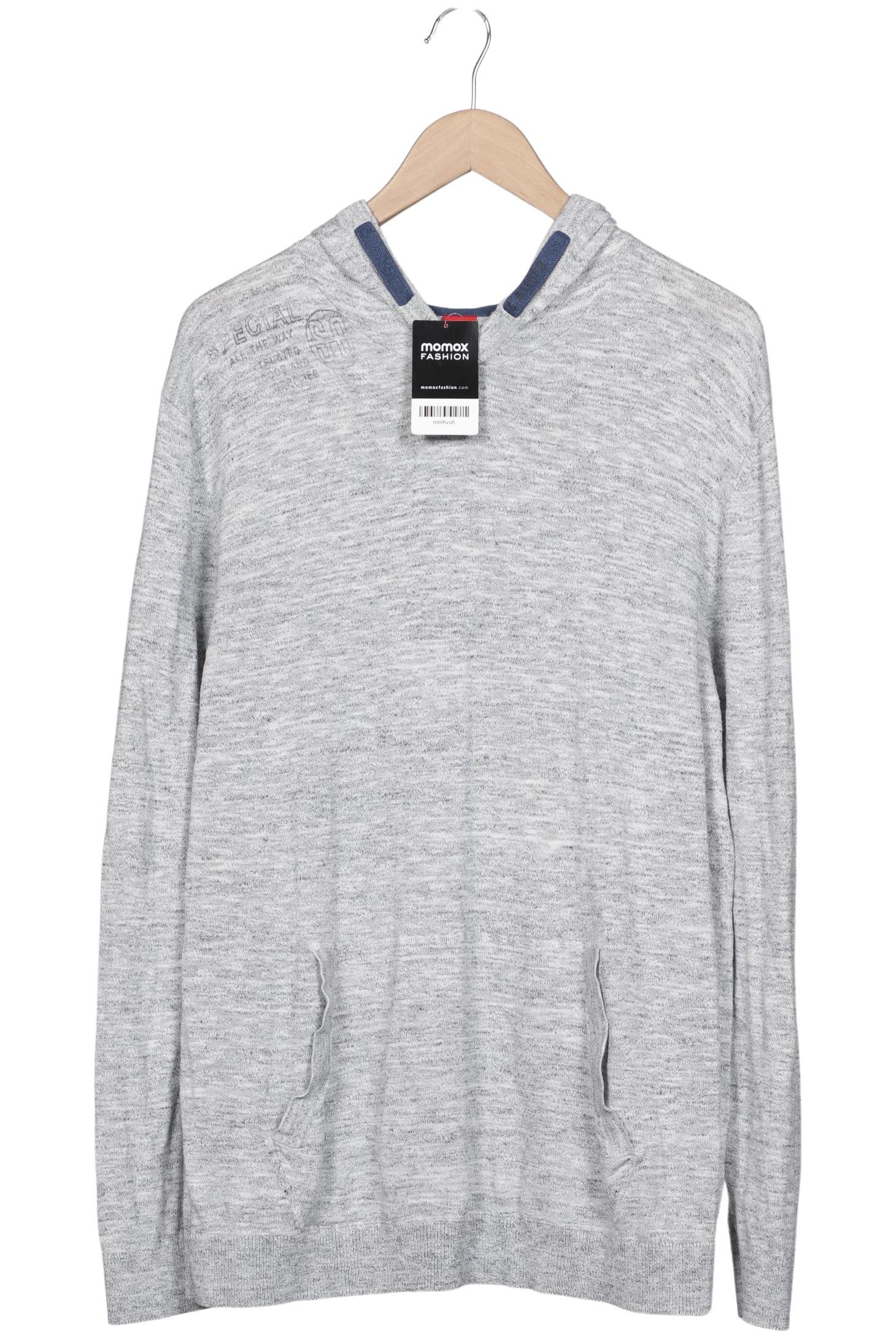 

s.Oliver Herren Kapuzenpullover, grau, Gr. 54