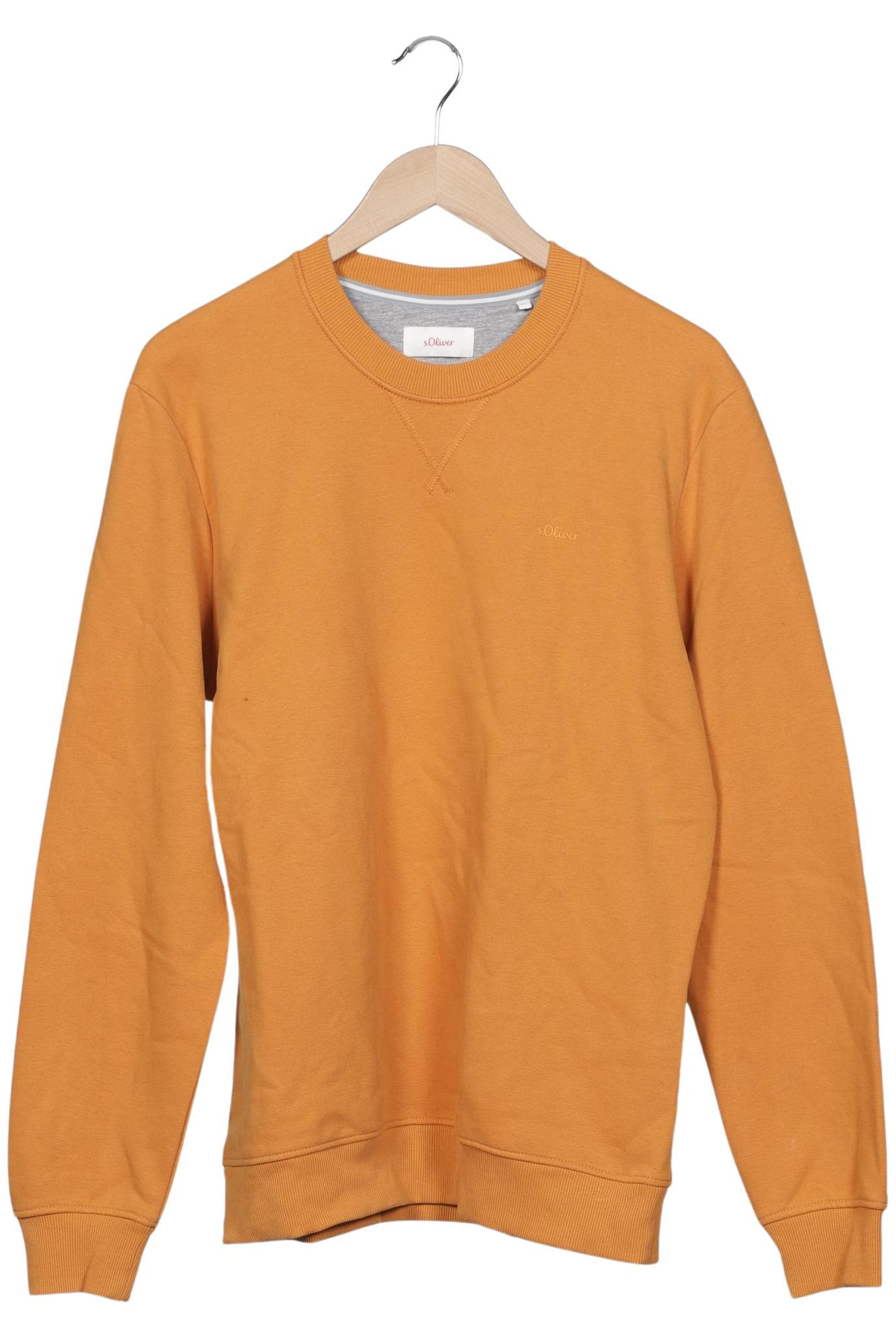 Thumbnail - s.Oliver Herren Sweatshirt, orange, Gr. 52