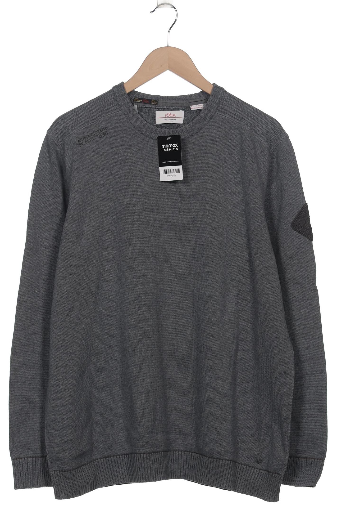 

s.Oliver Herren Pullover, grau, Gr. 56