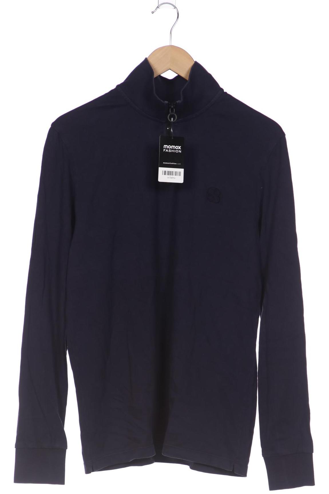

s.Oliver Herren Langarmshirt, marineblau, Gr. 48