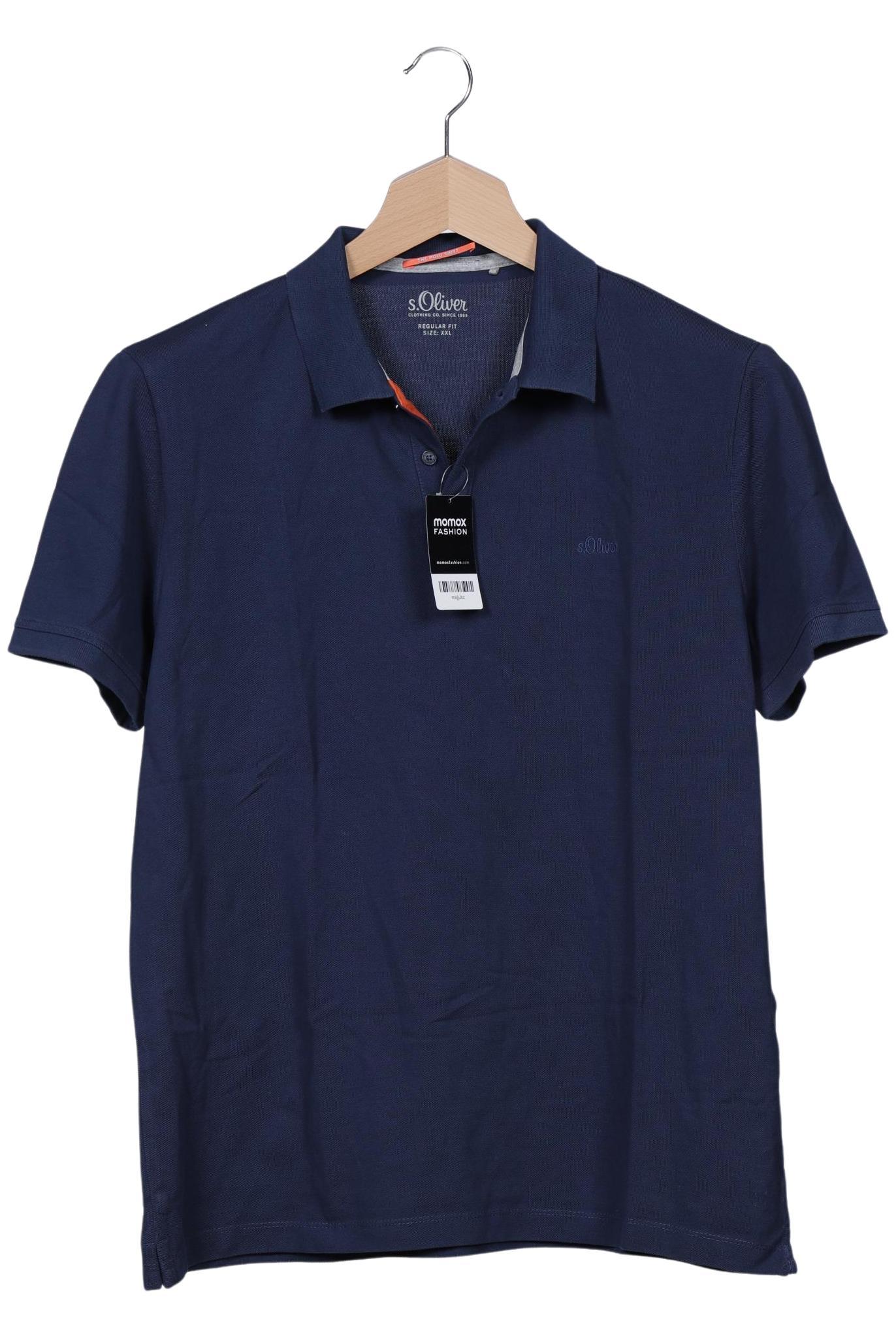 

s.Oliver Herren Poloshirt, marineblau, Gr. 56