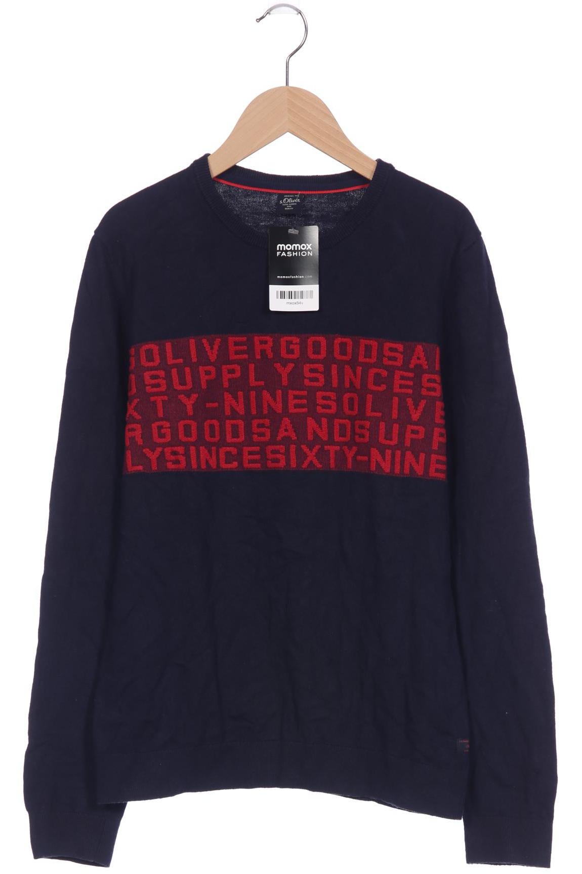 

s.Oliver Herren Pullover, marineblau, Gr. 46