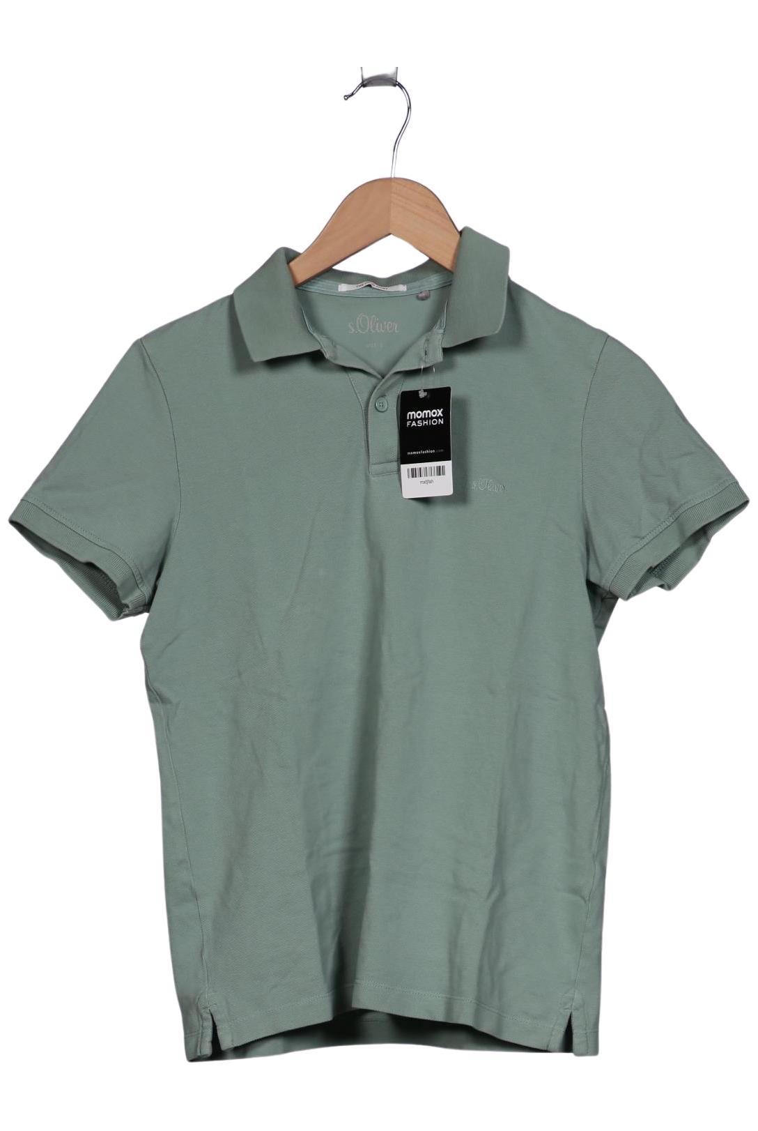 

s.Oliver Herren Poloshirt, grün, Gr. 46