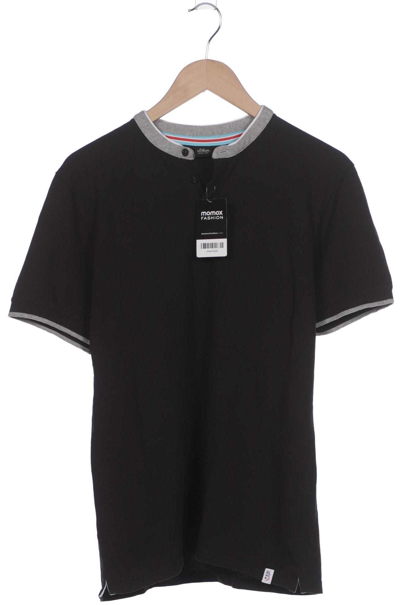 

s.Oliver Herren Poloshirt, schwarz, Gr. 52