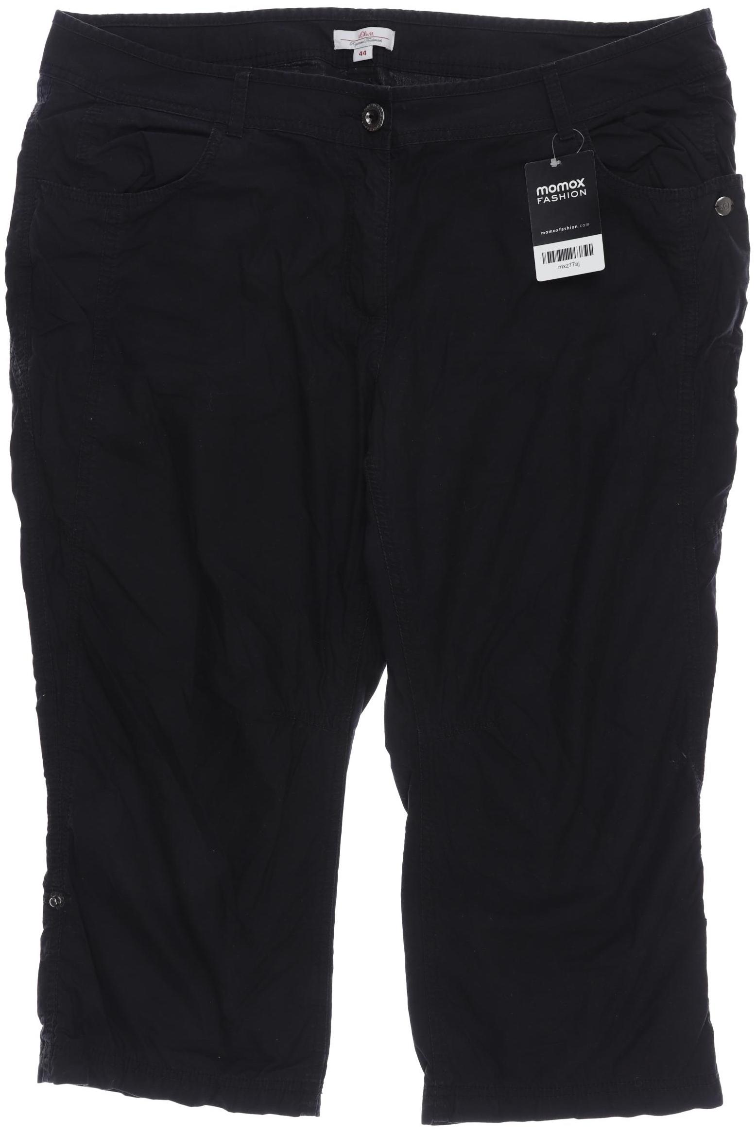 

s.Oliver Herren Stoffhose, schwarz, Gr. 44