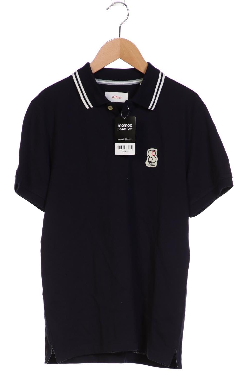 

s.Oliver Herren Poloshirt, marineblau, Gr. 46