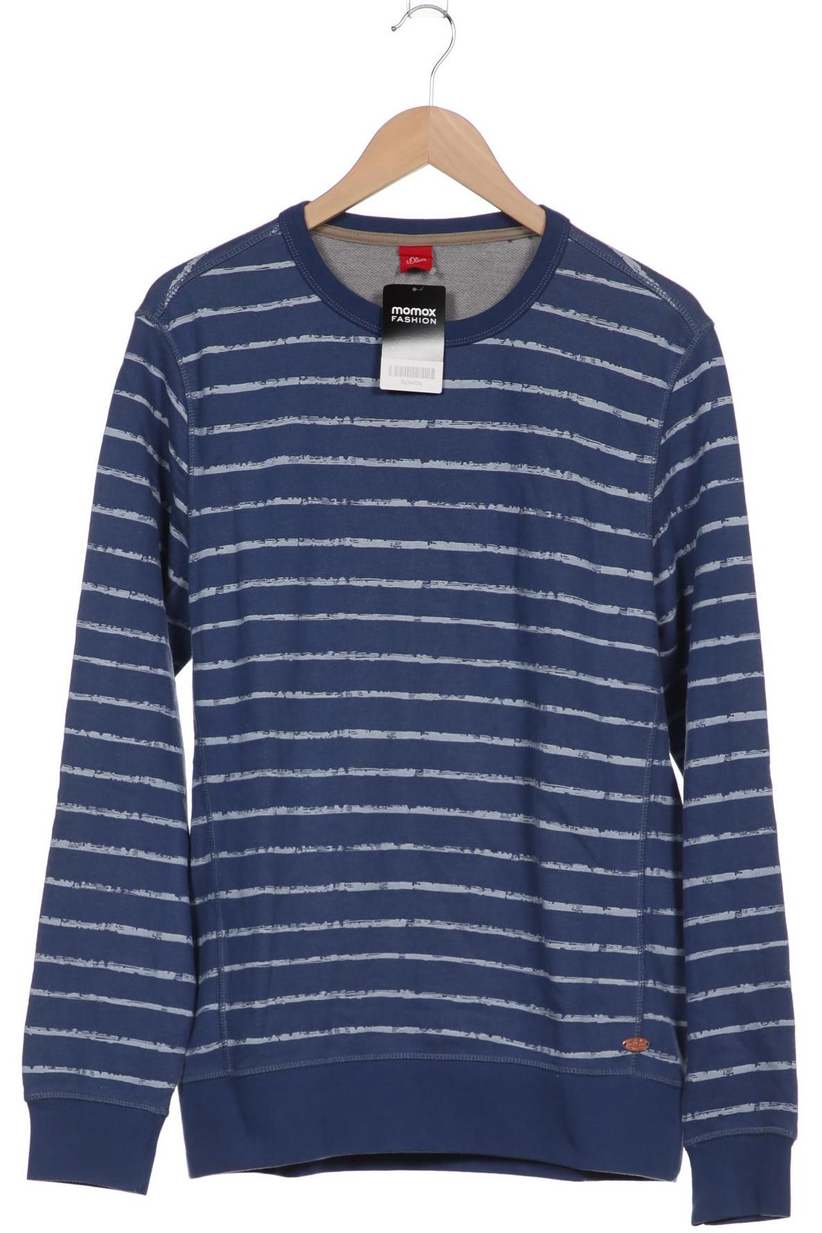 

s.Oliver Herren Sweatshirt, blau, Gr. 52