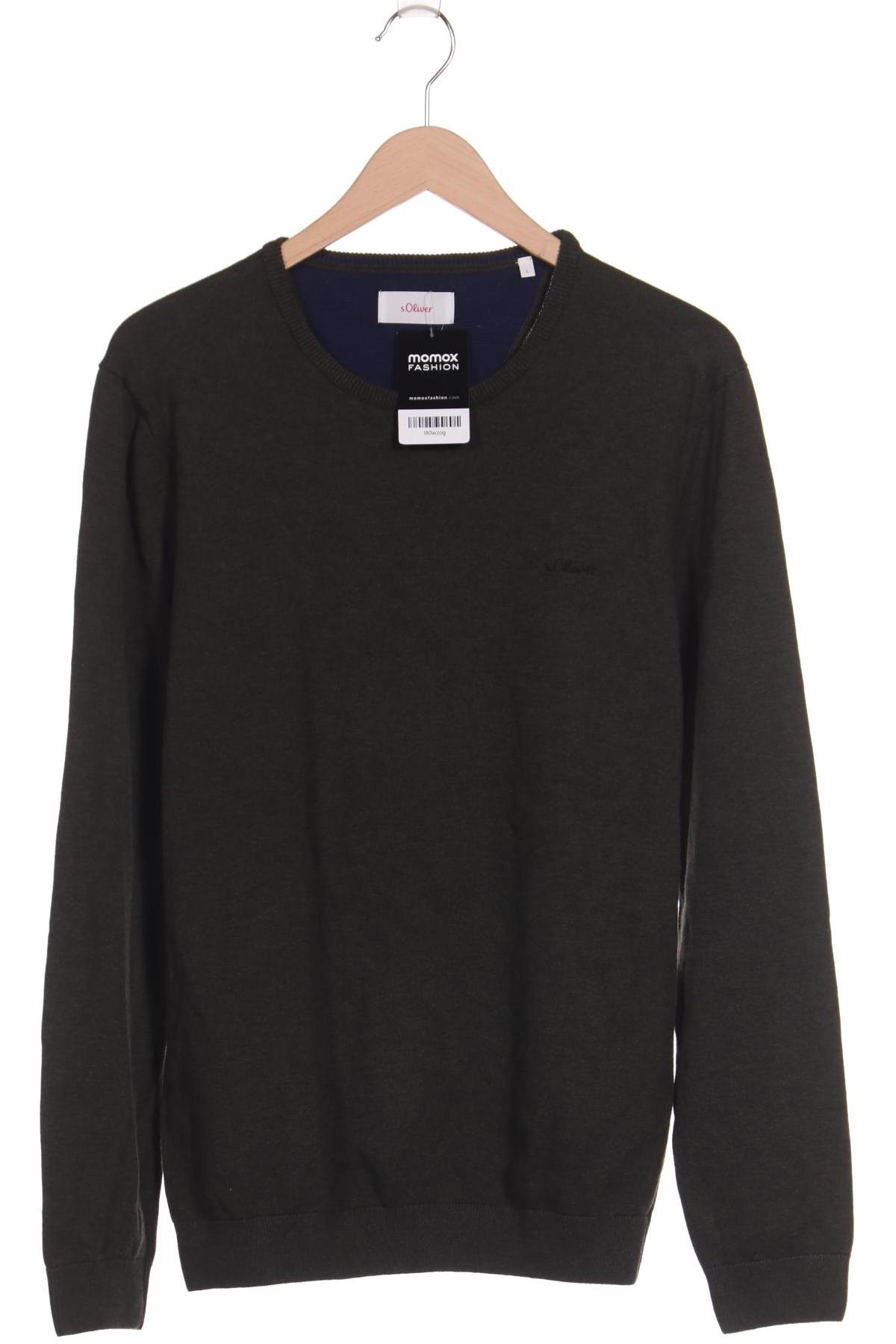 

s.Oliver Herren Pullover, grün, Gr. 52